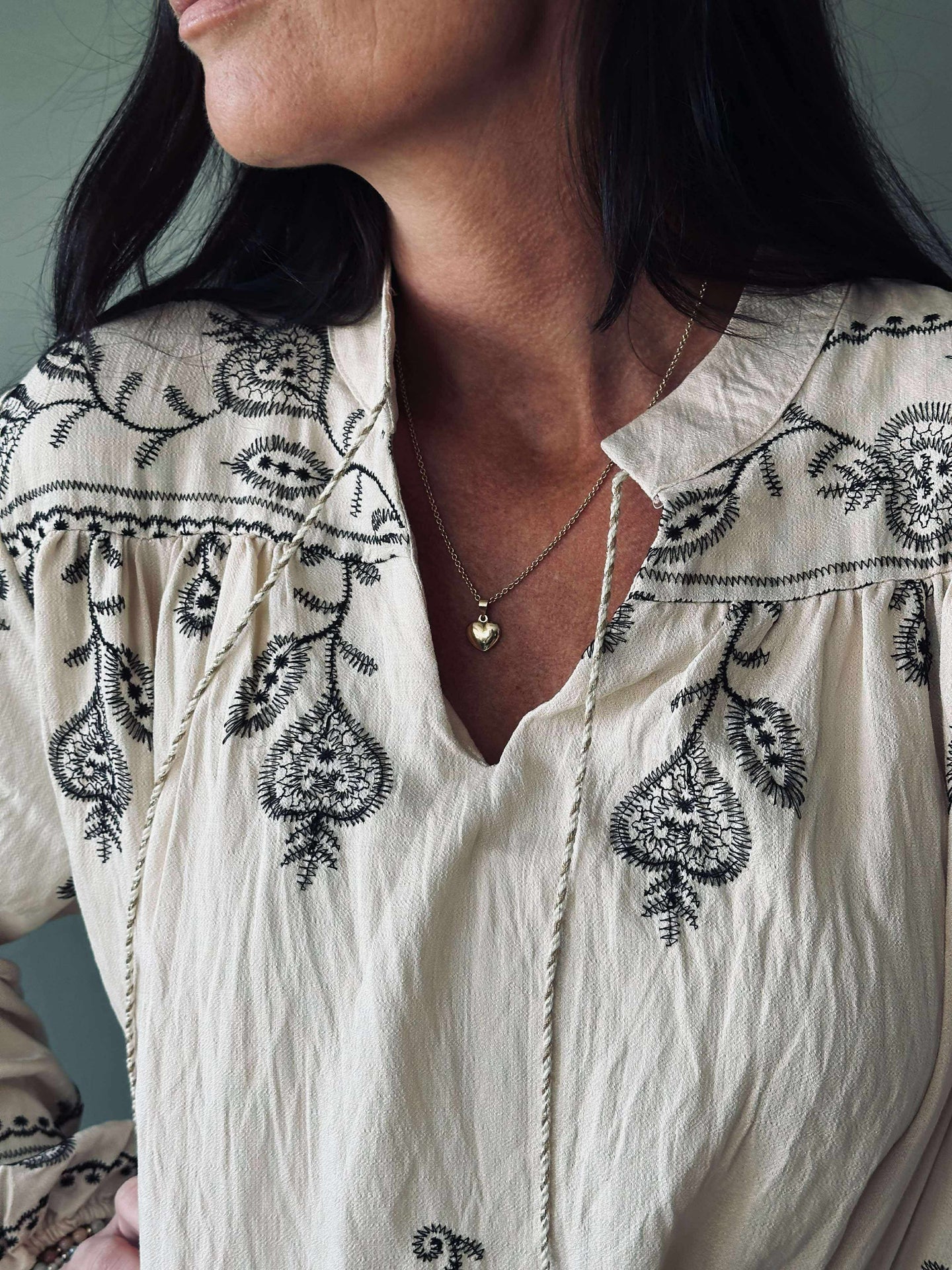 Kleid Embroidery boheme