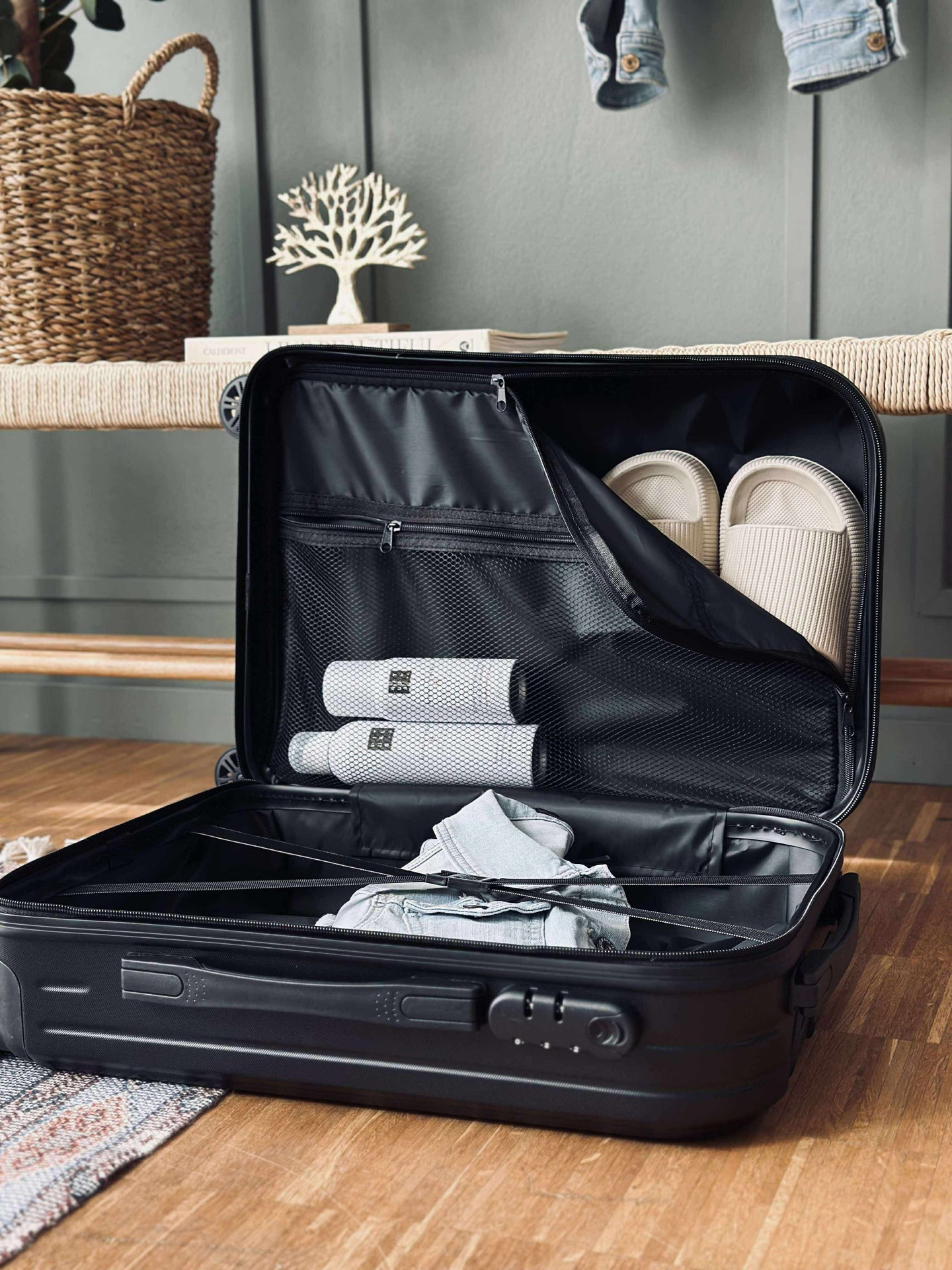 Koffer Trolley - Black