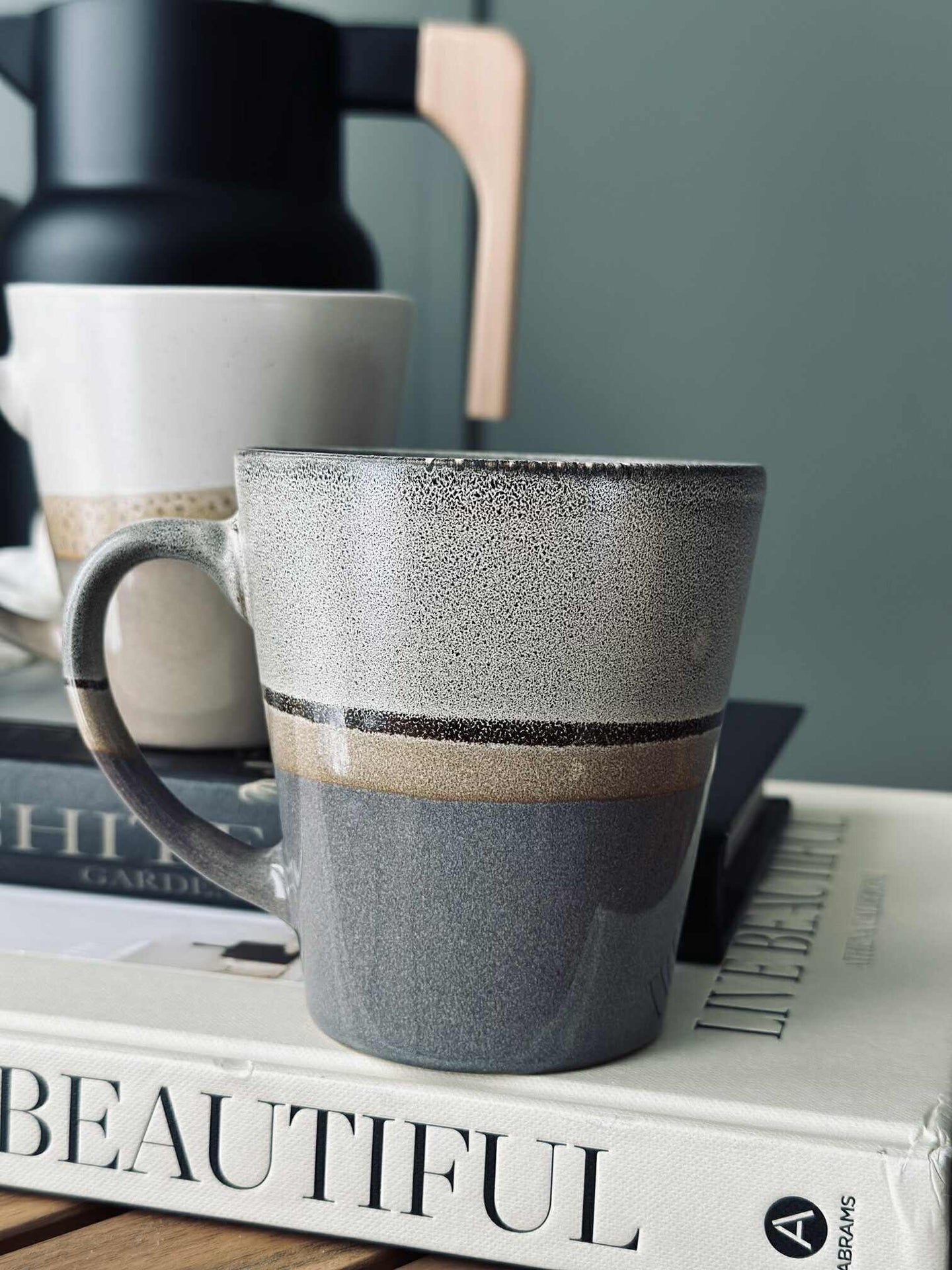 Becher GINA Steingut - Colormix