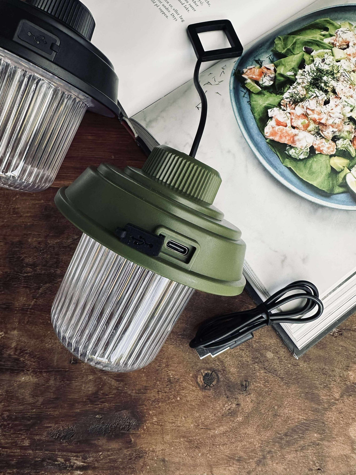 Campinglampe mit Kabel - Color Mix