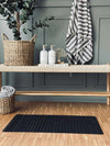 Badematte RUTSCHFEST 69x39 - Schwarz