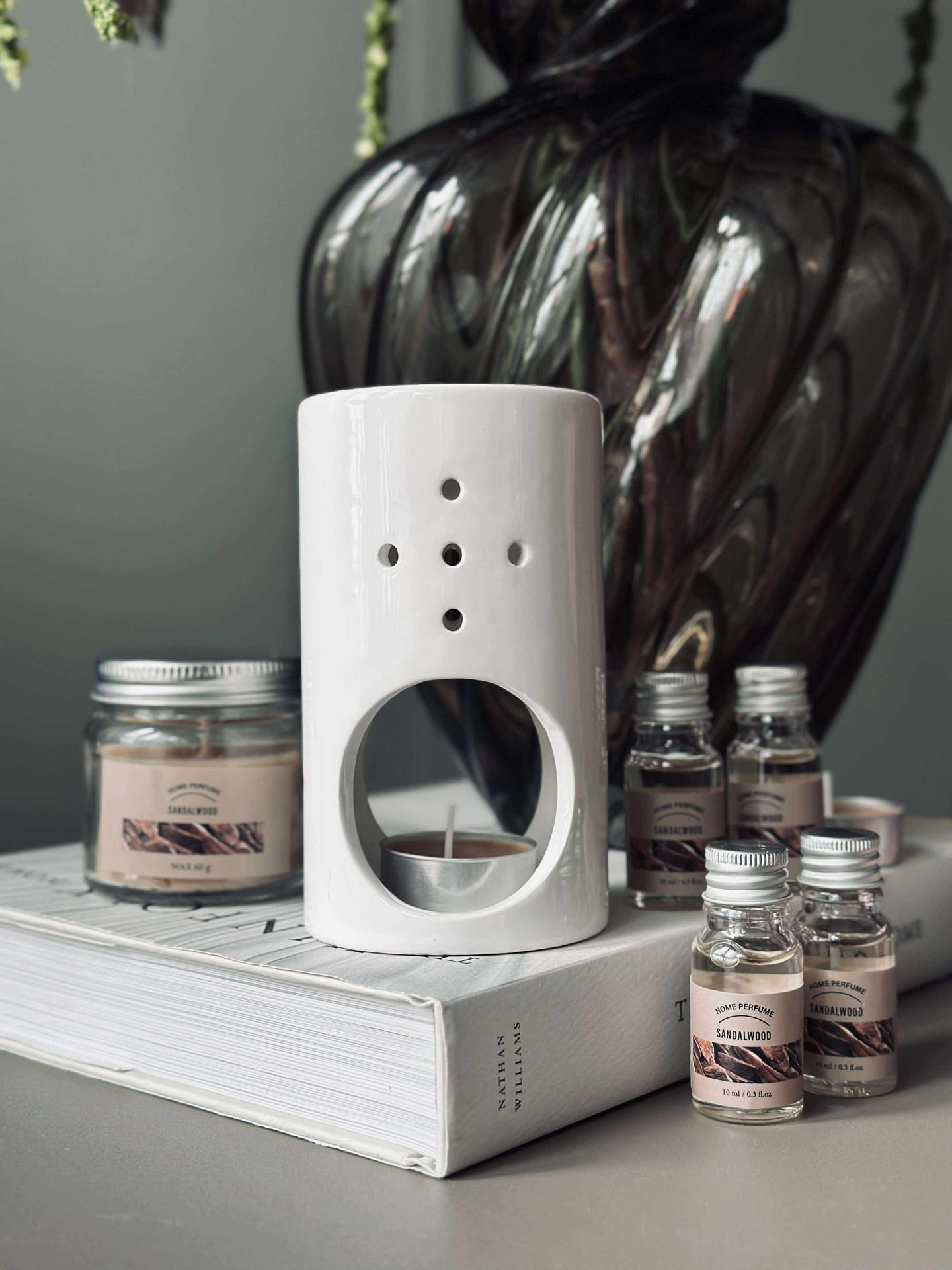 Aroma-Set - 8 Teile Sandelholz