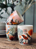 Becher ohne Henkel - Boho-Mix