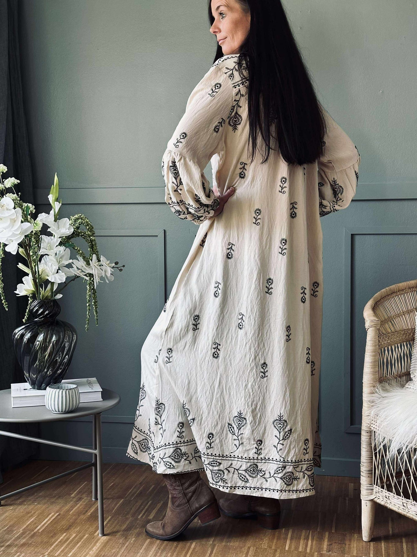 Kleid Embroidery boheme