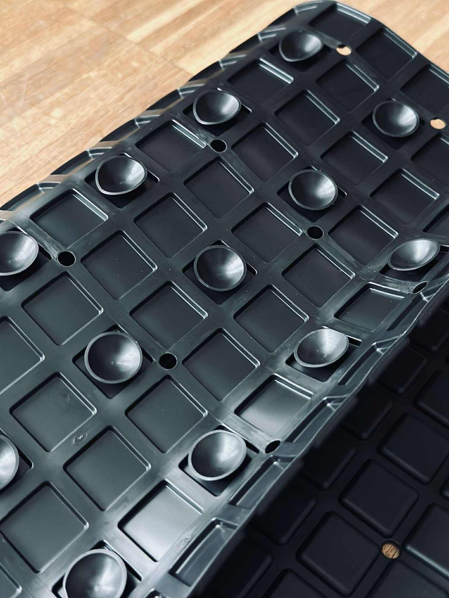 Badematte RUTSCHFEST 69x39 - Schwarz