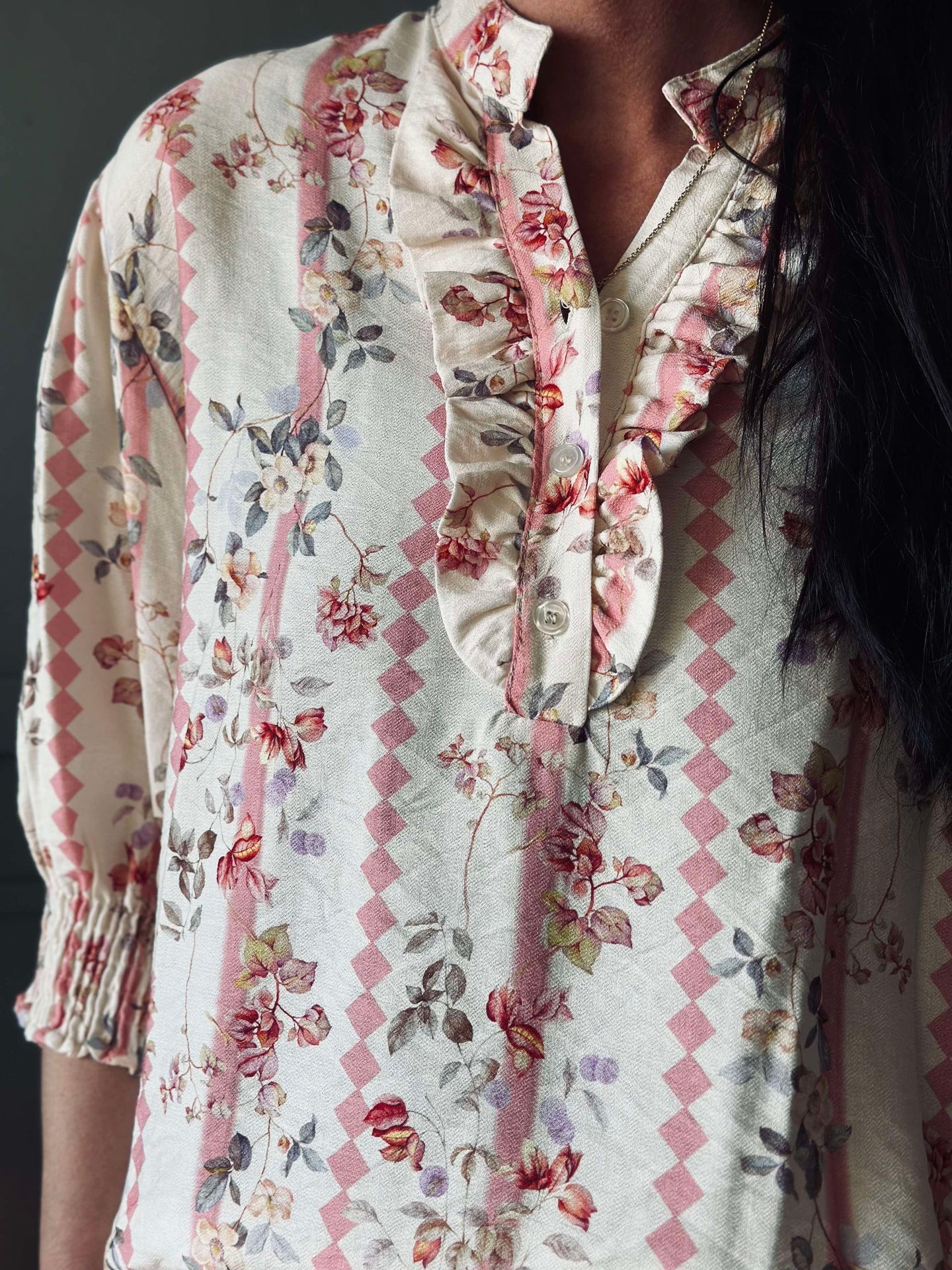 Bluse Chanel Rosa