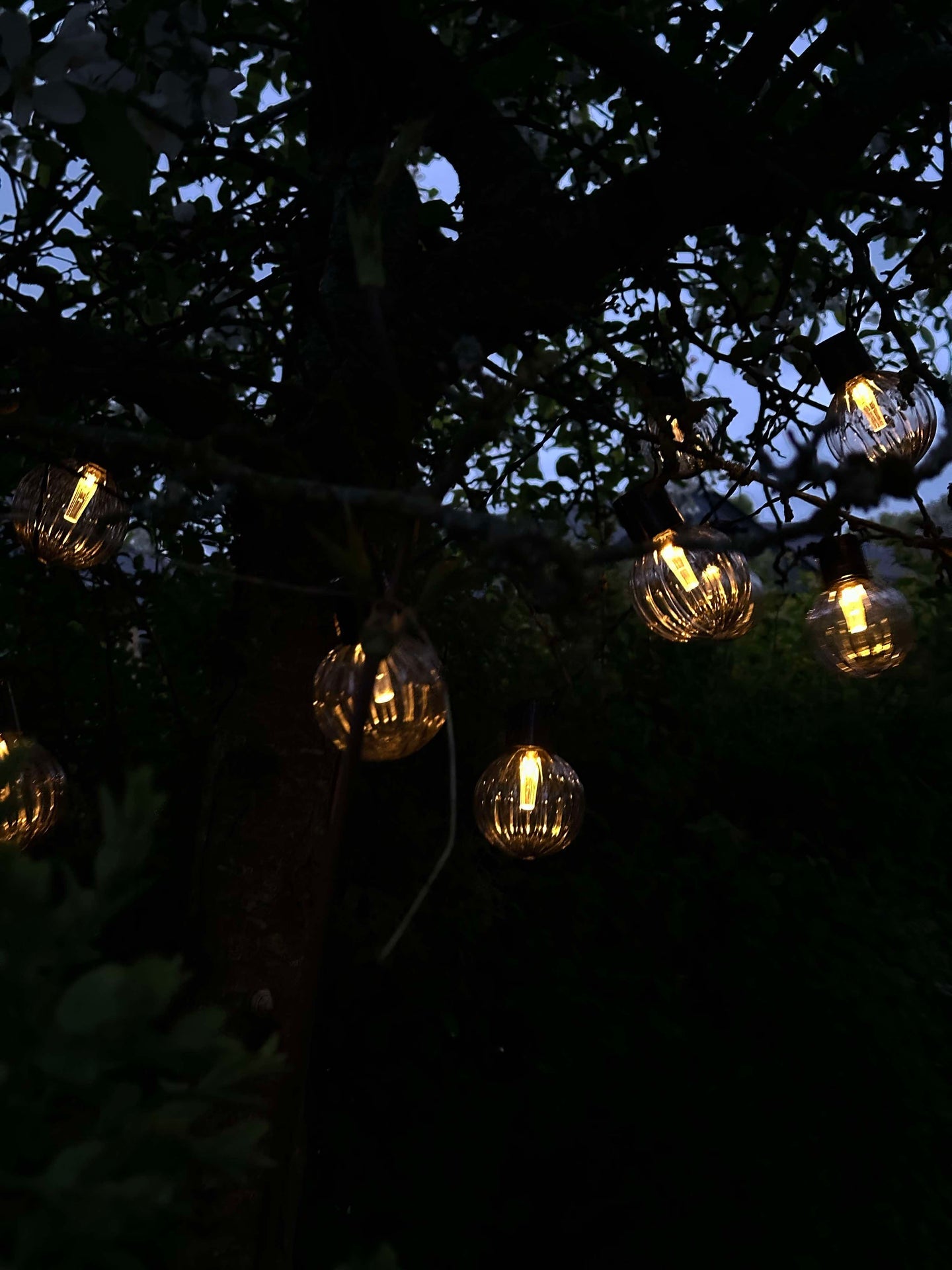 Lichterkette NINNA mit Solarzellen