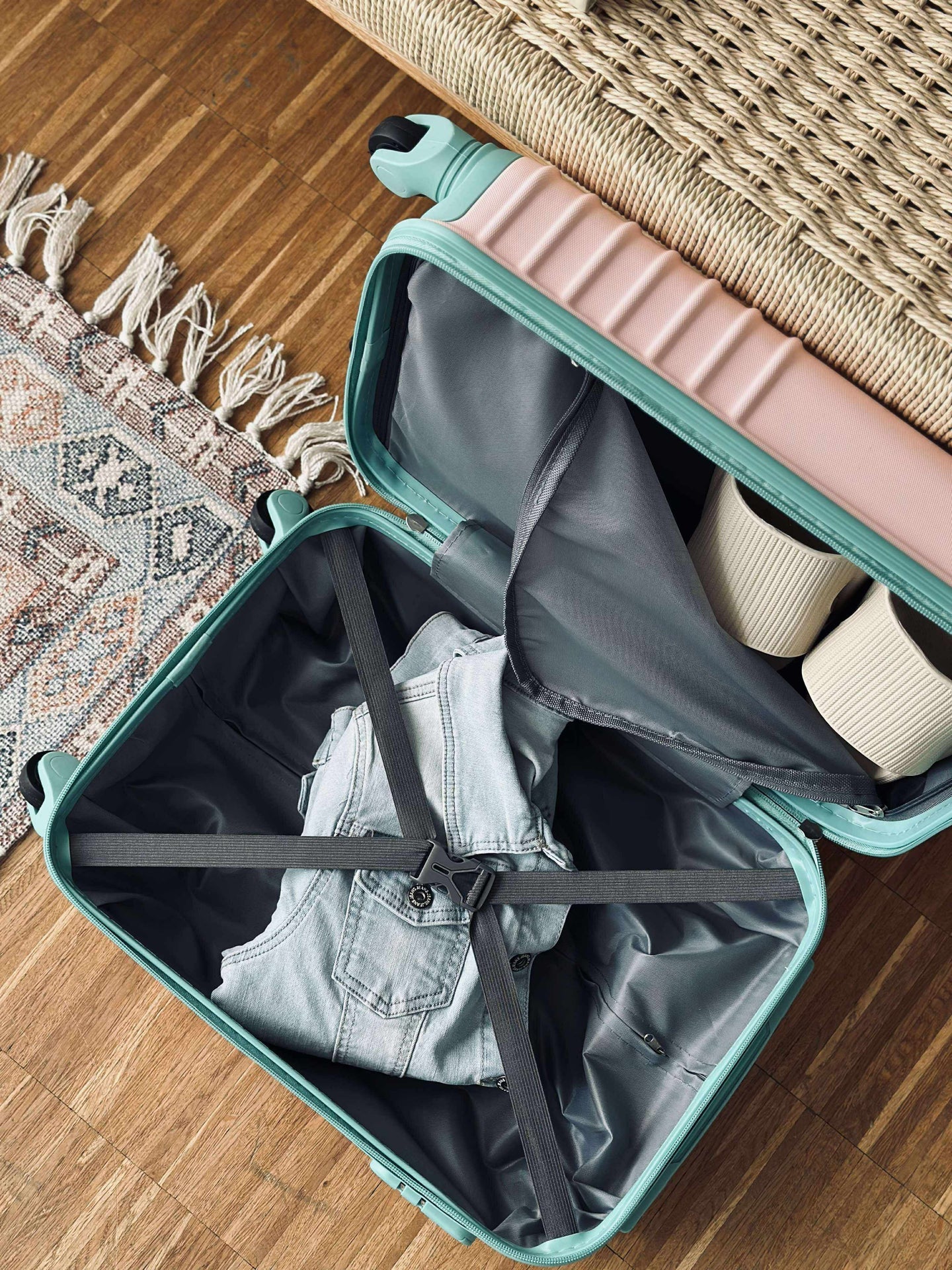Trolley-Koffer - ROSE / MINT