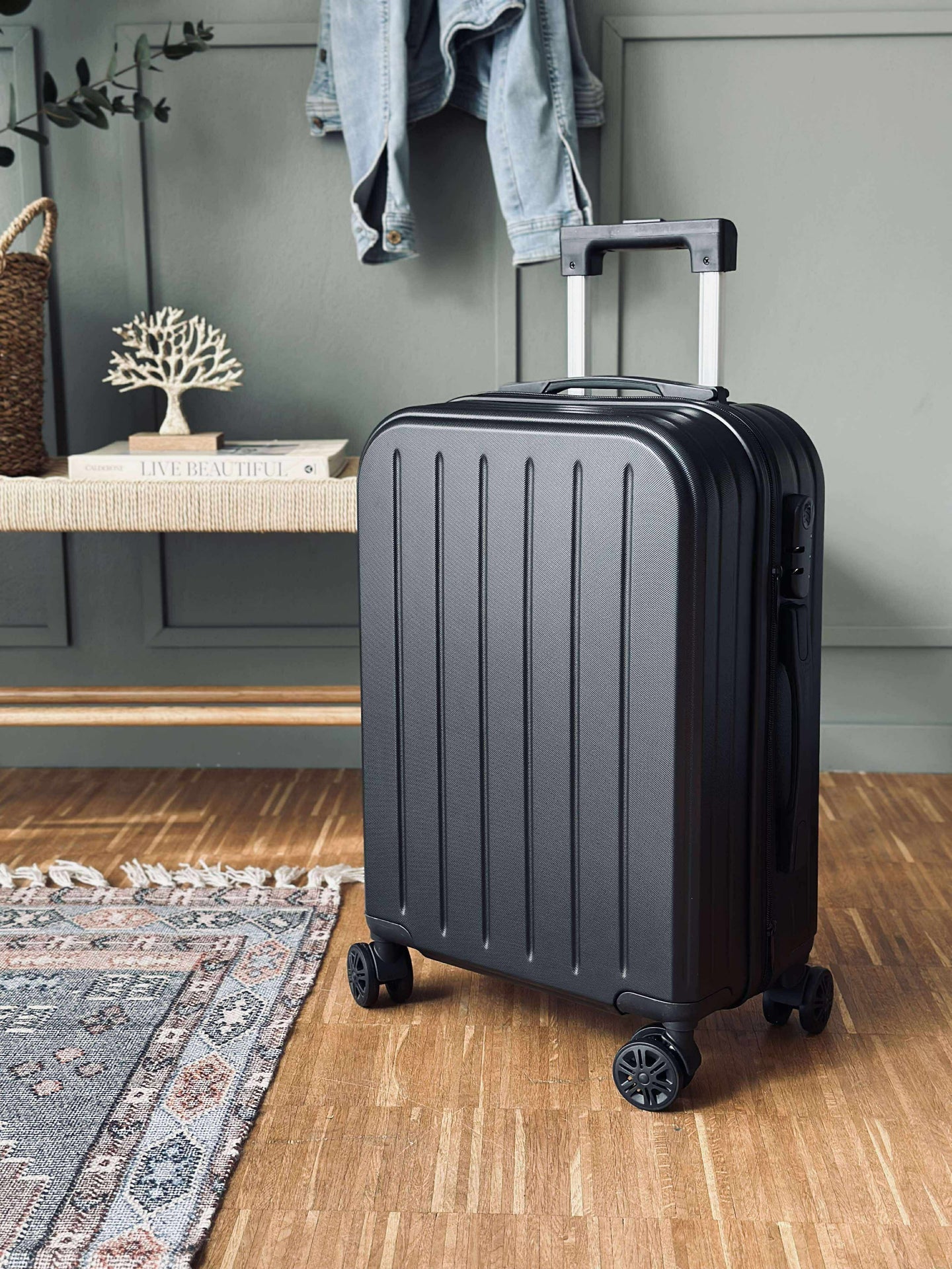 Koffer Trolley - Black