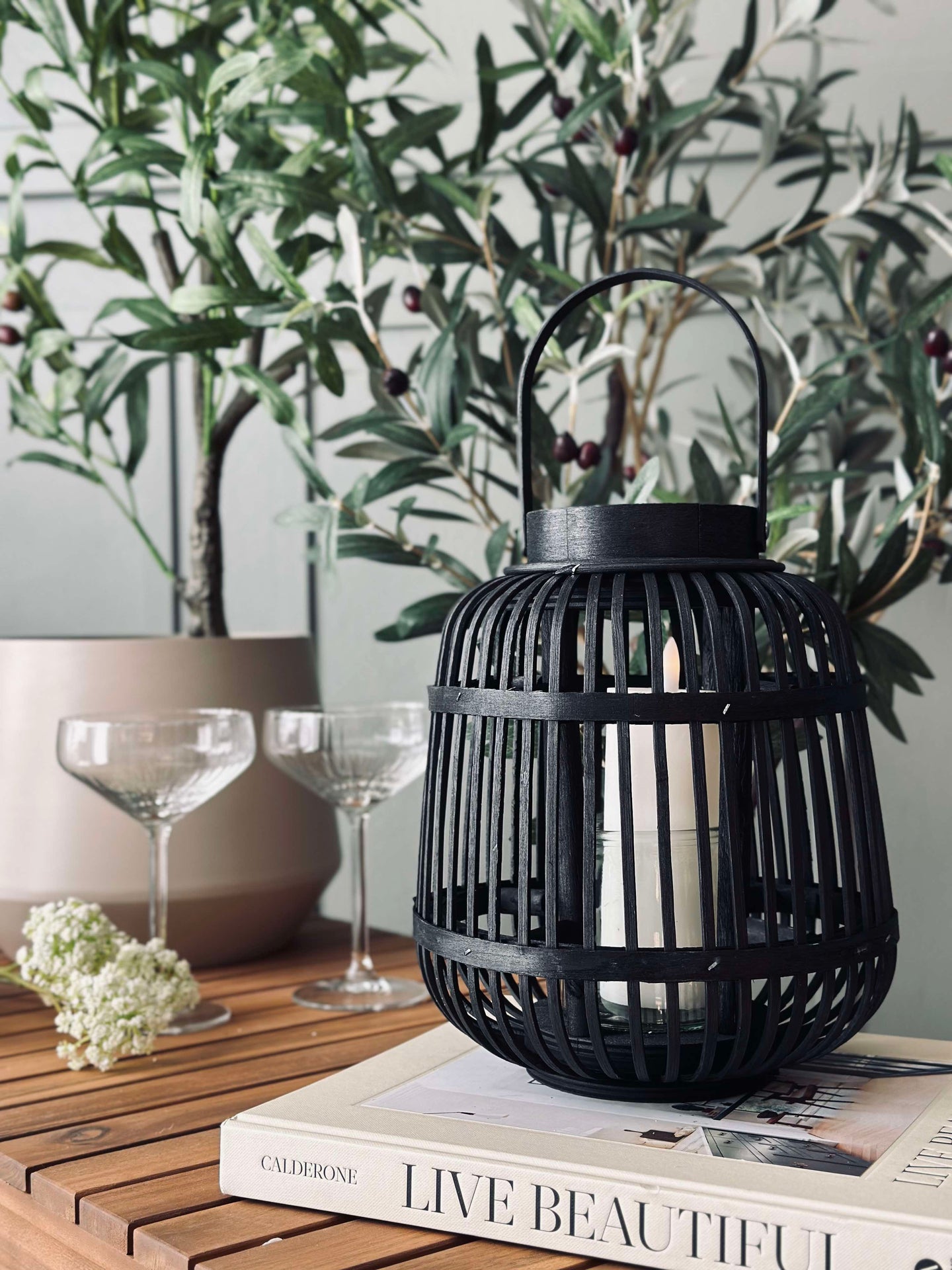Laterne JUDITH - Black
