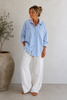 Hemd Babycord - Blau