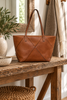 Schultertasche Olia Cognac