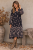 Kleid Moon nero