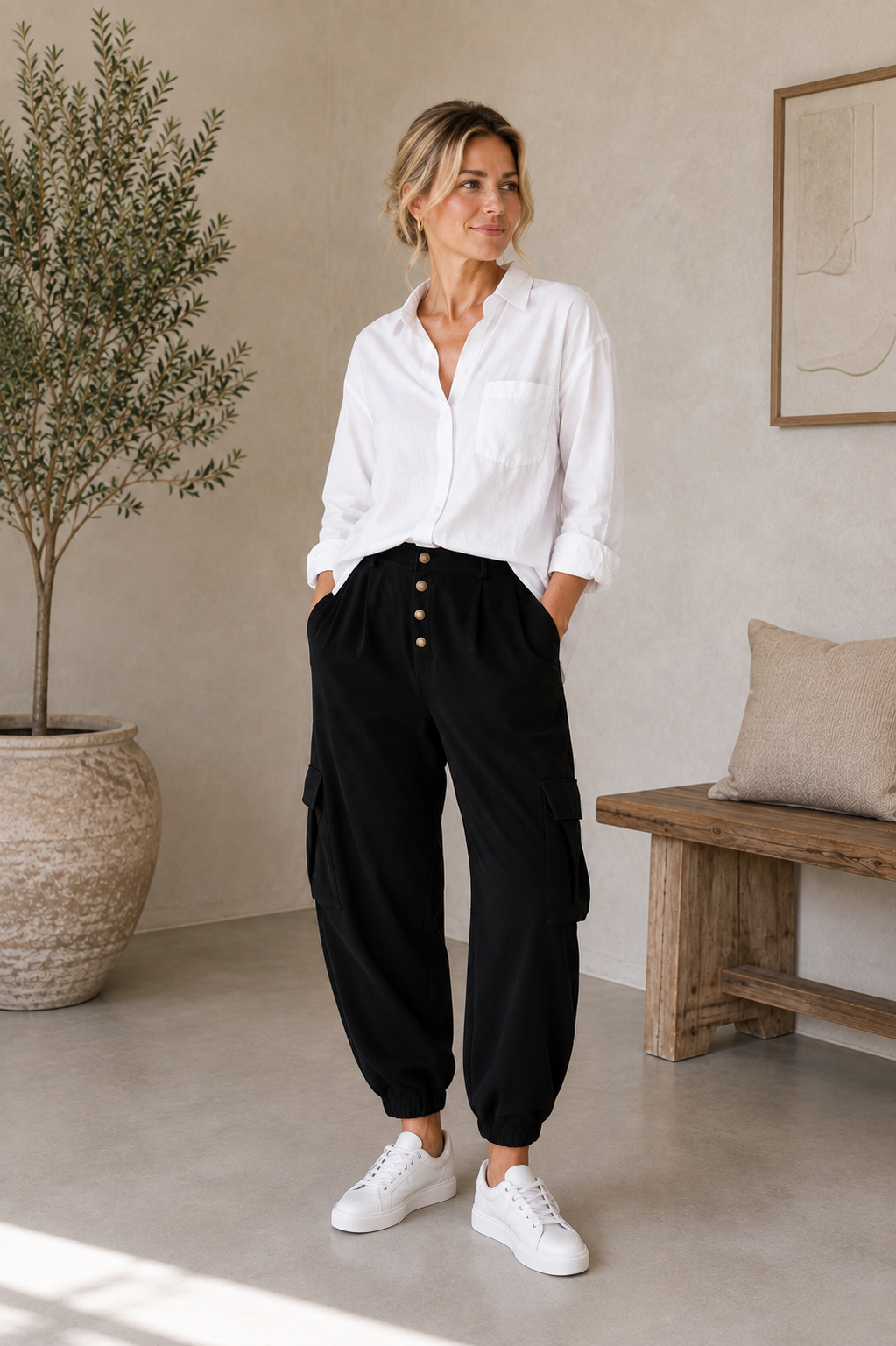 Hose Amalfi - Black