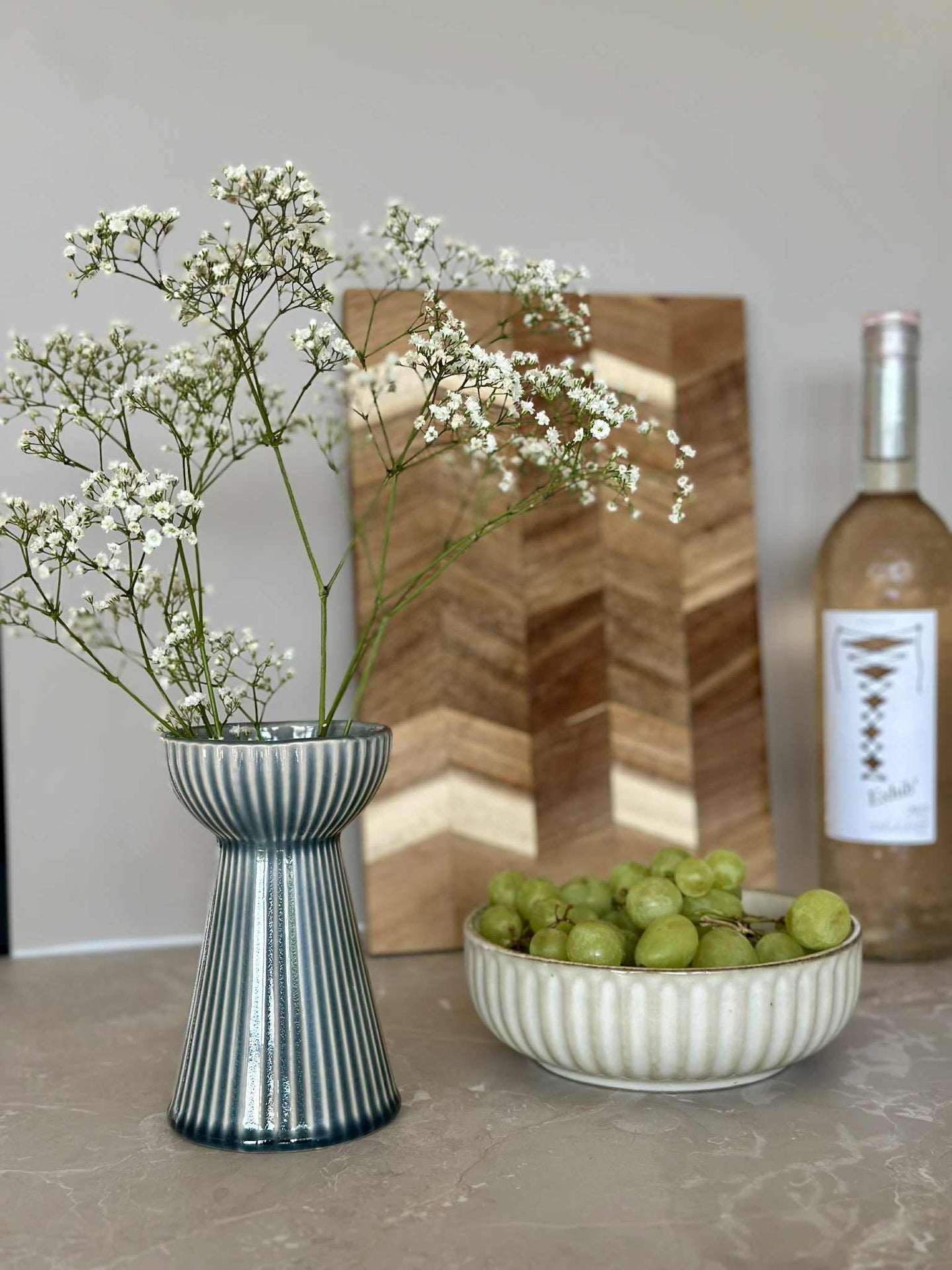Hyazinthenvase VIGA - Blau