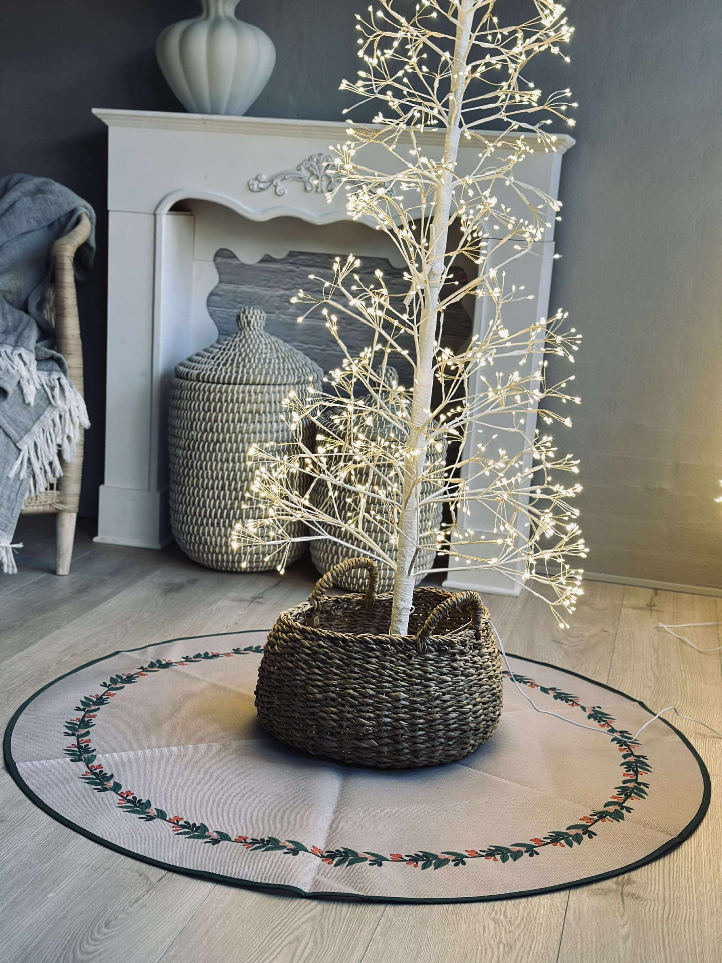 Weihnachtsbaumdecke 100 cm