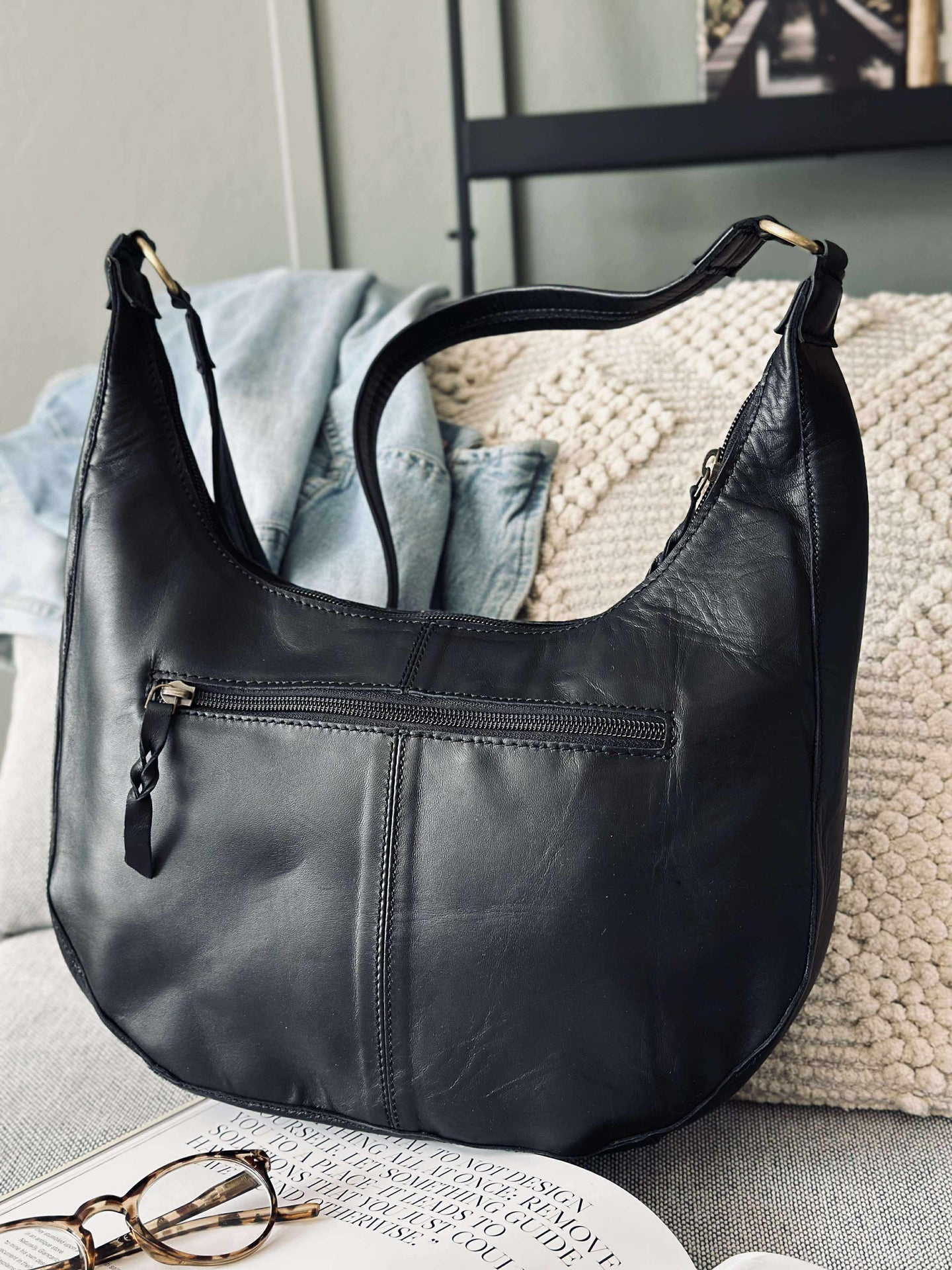 Schultertasche Alicia - Black