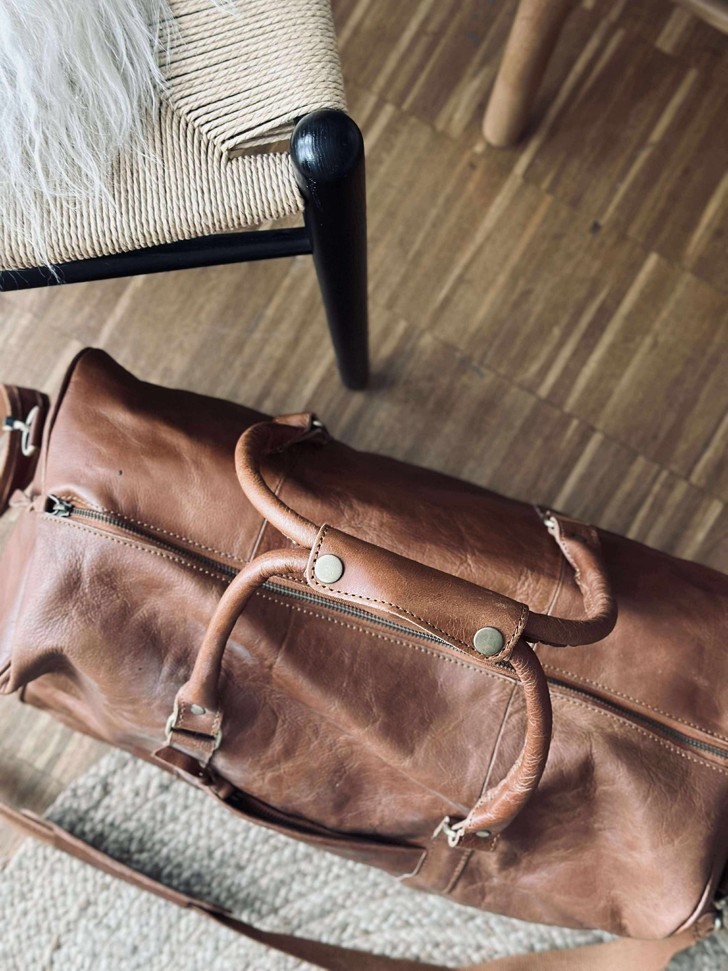 Wochenendtasche GINNY Cognac