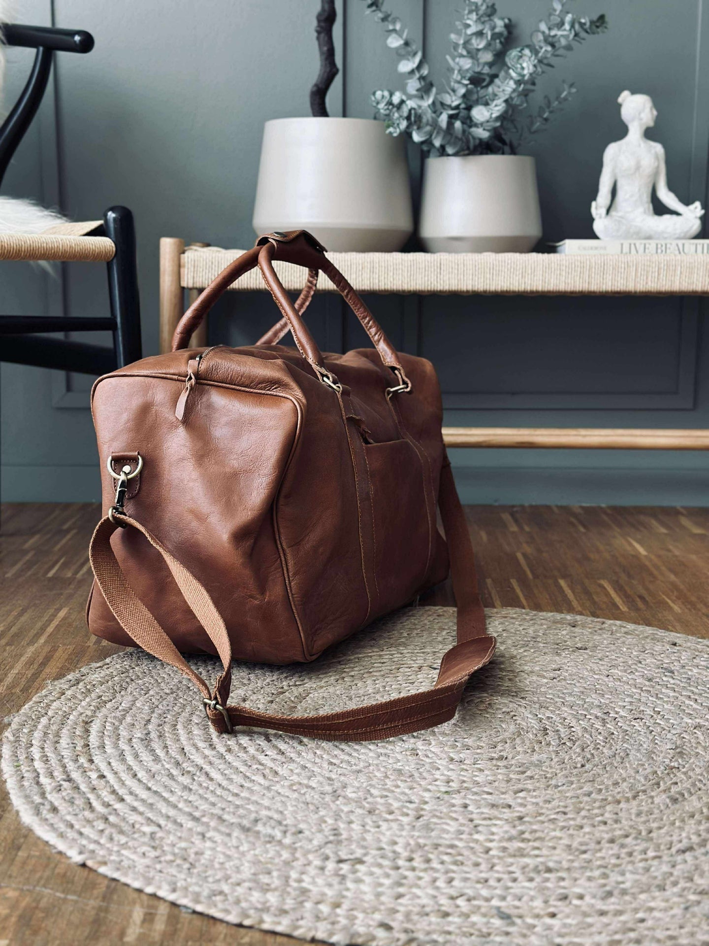 Wochenendtasche GINNY Cognac