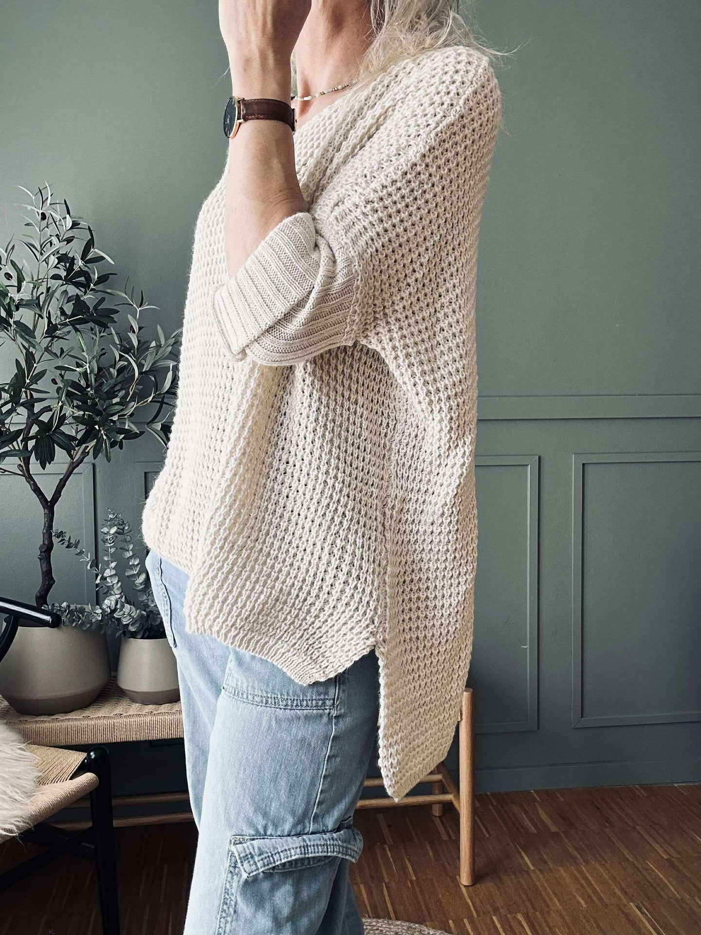 Strick MILLE Beige – Onesize