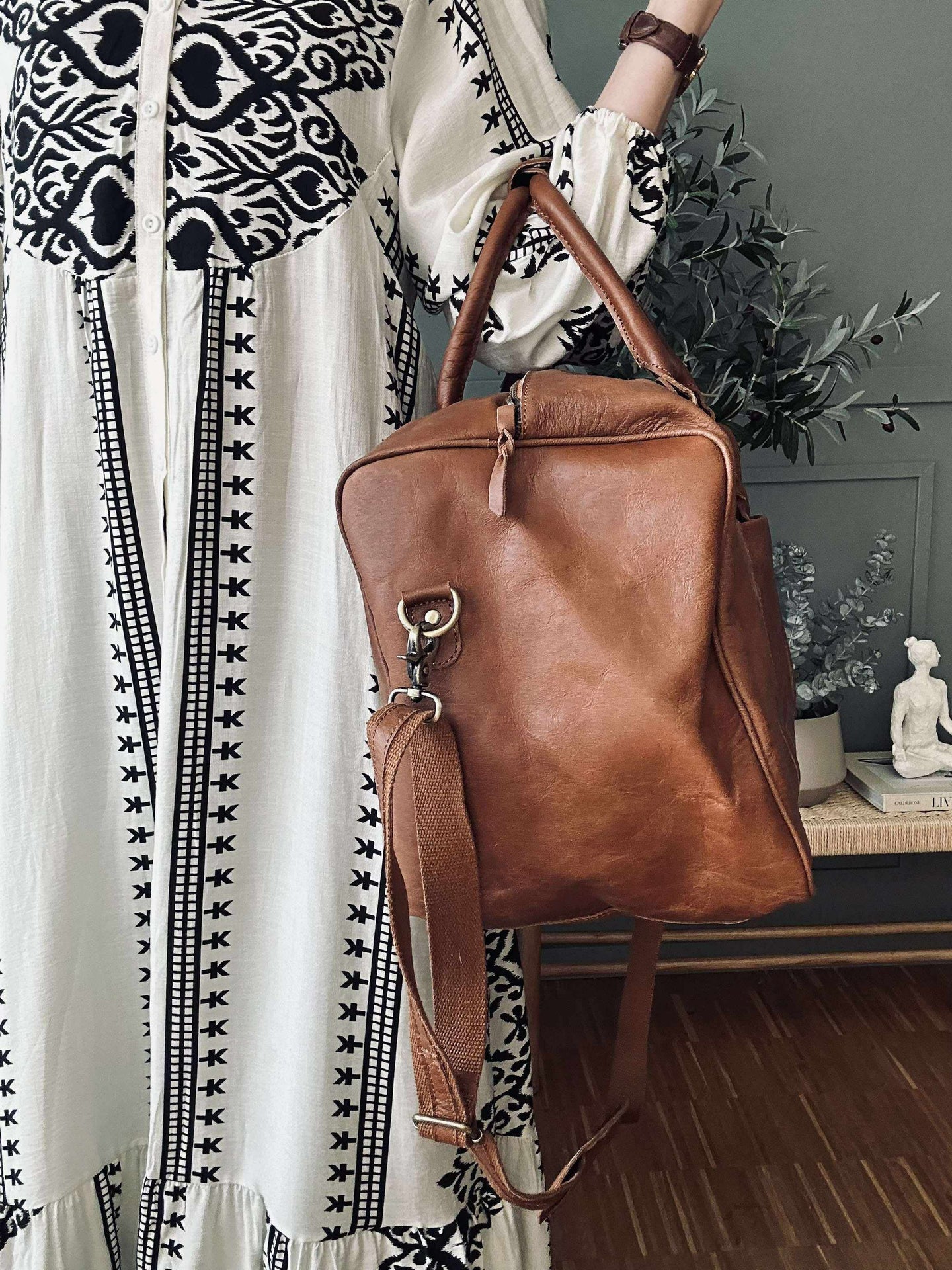 Wochenendtasche GINNY Cognac