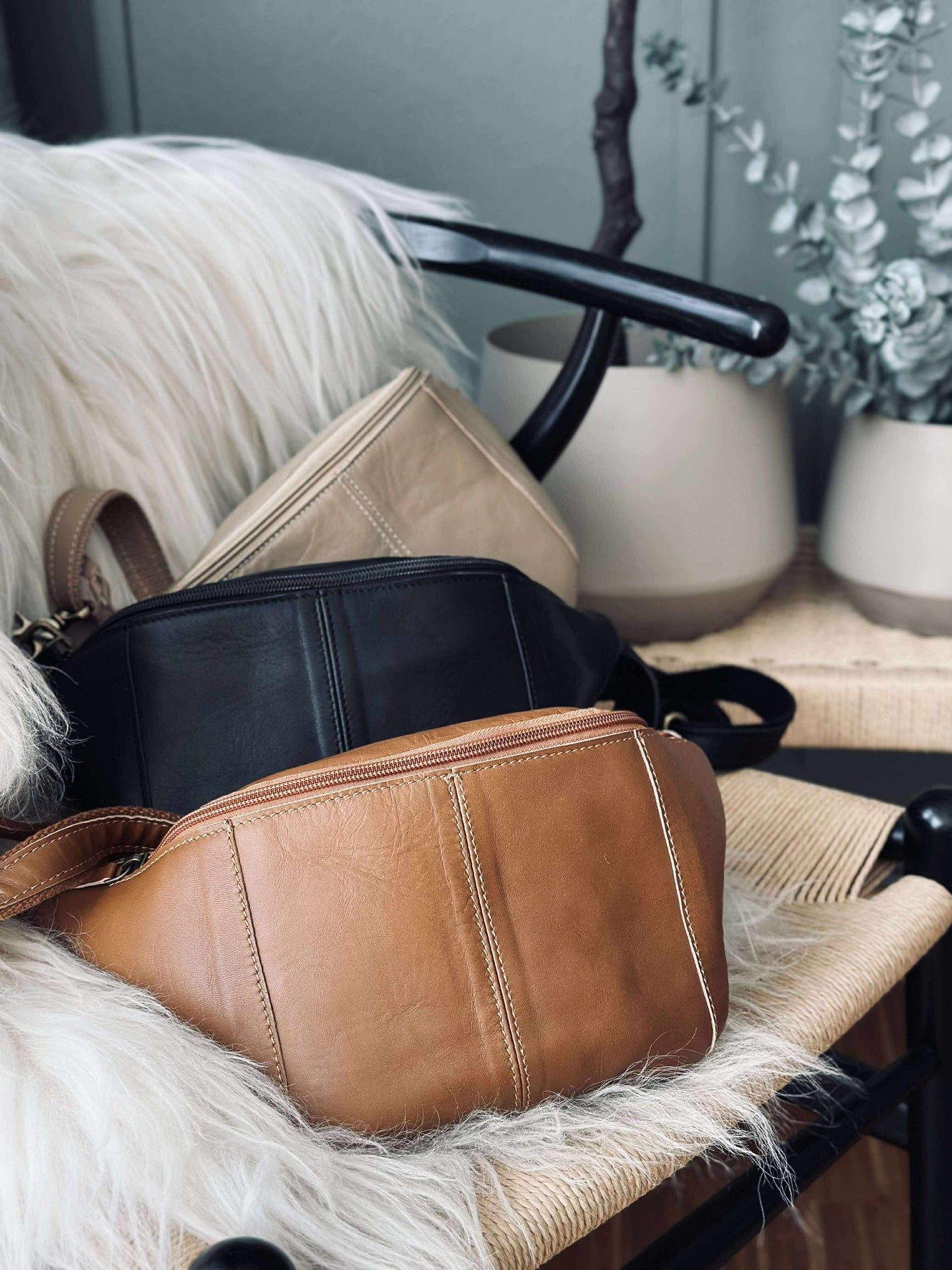 Bauchtasche Anna - Cognac