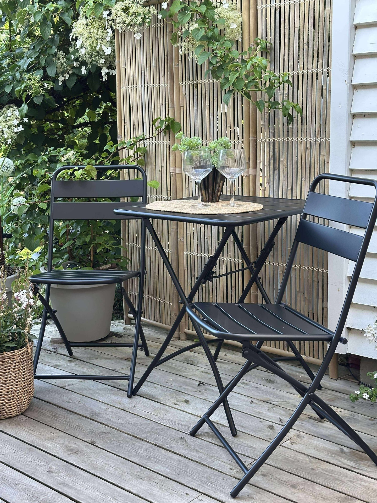 Café-Set - Black garden