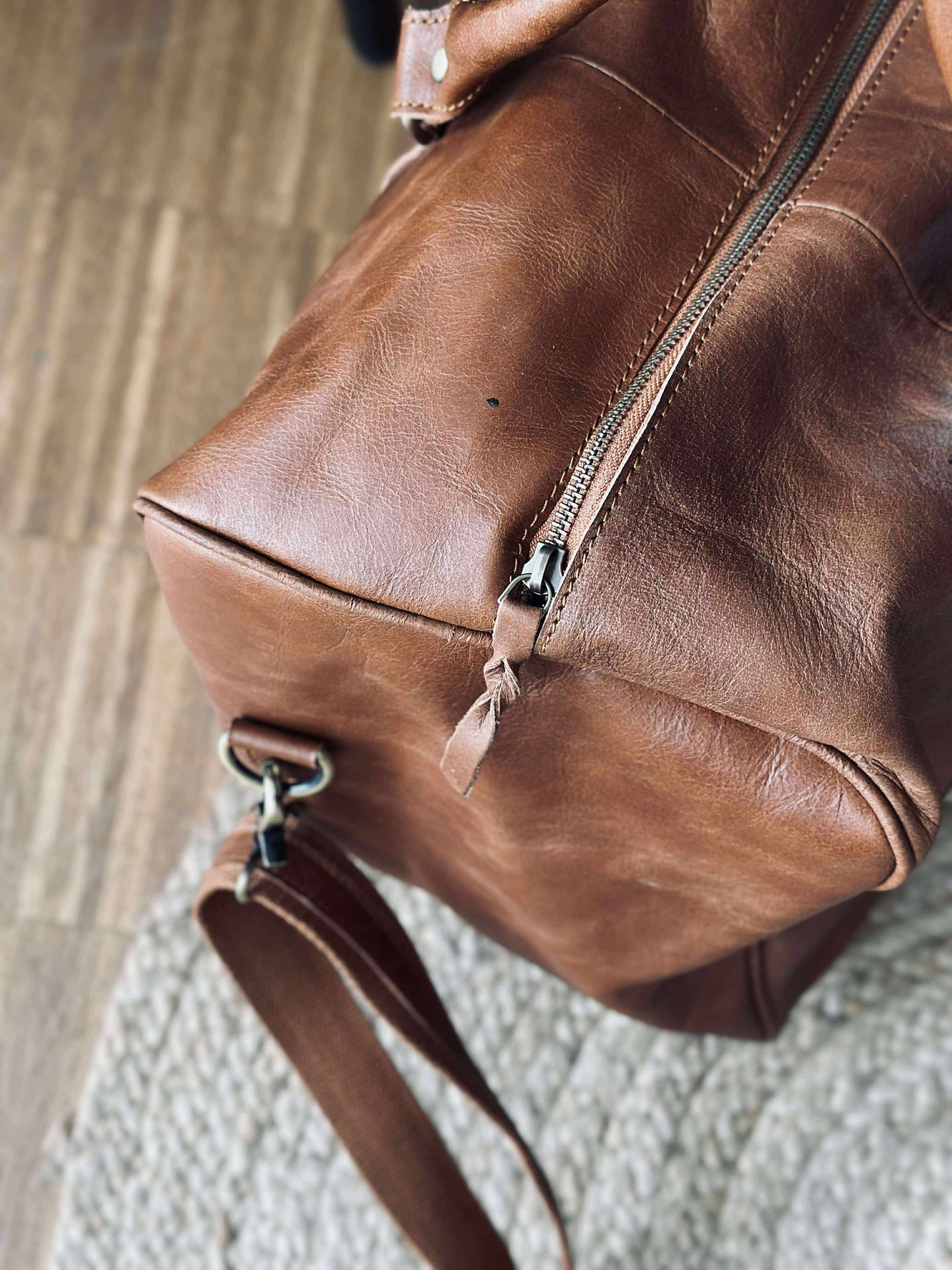 Wochenendtasche GINNY Cognac