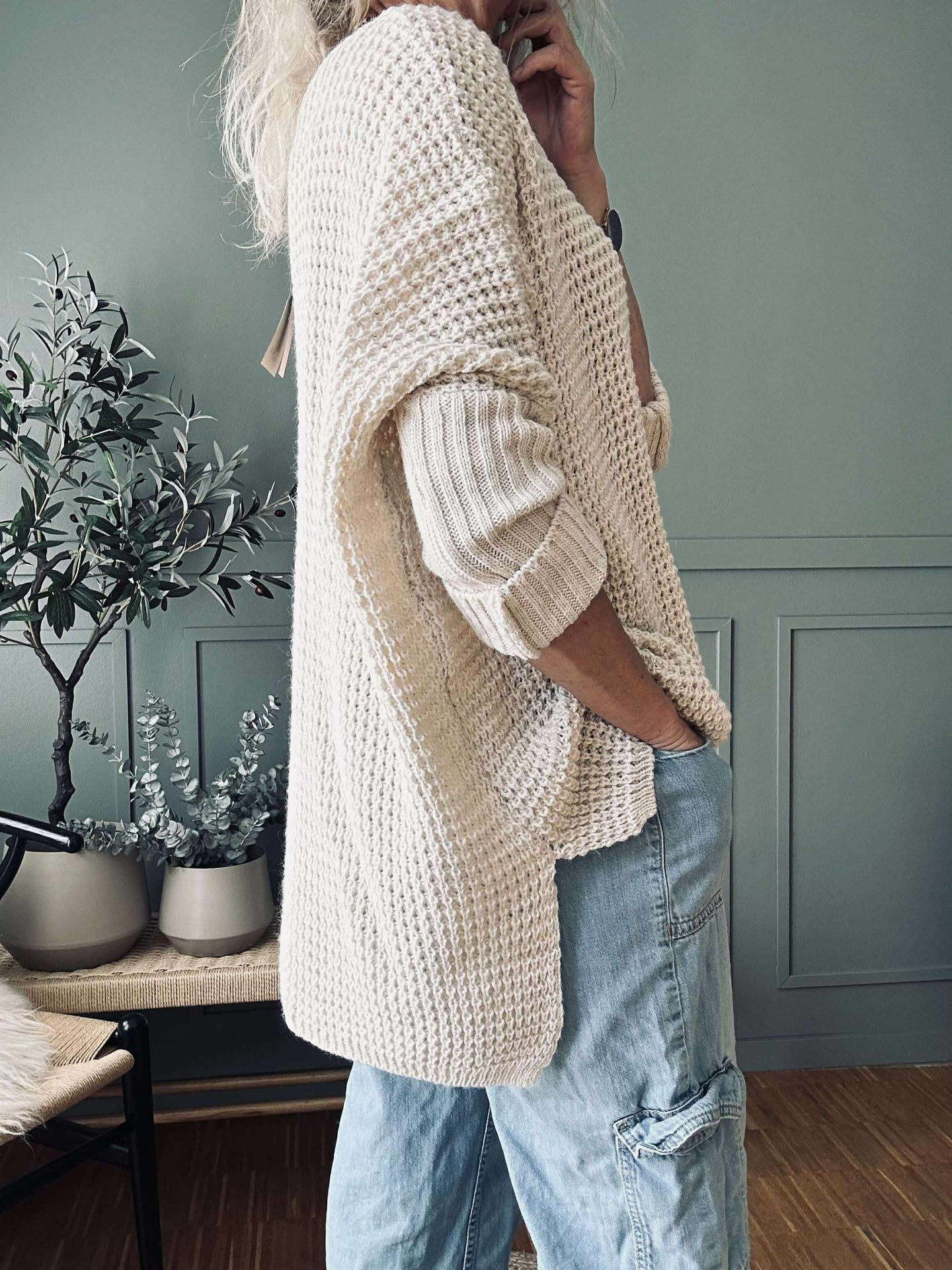 Strick MILLE Beige – Onesize