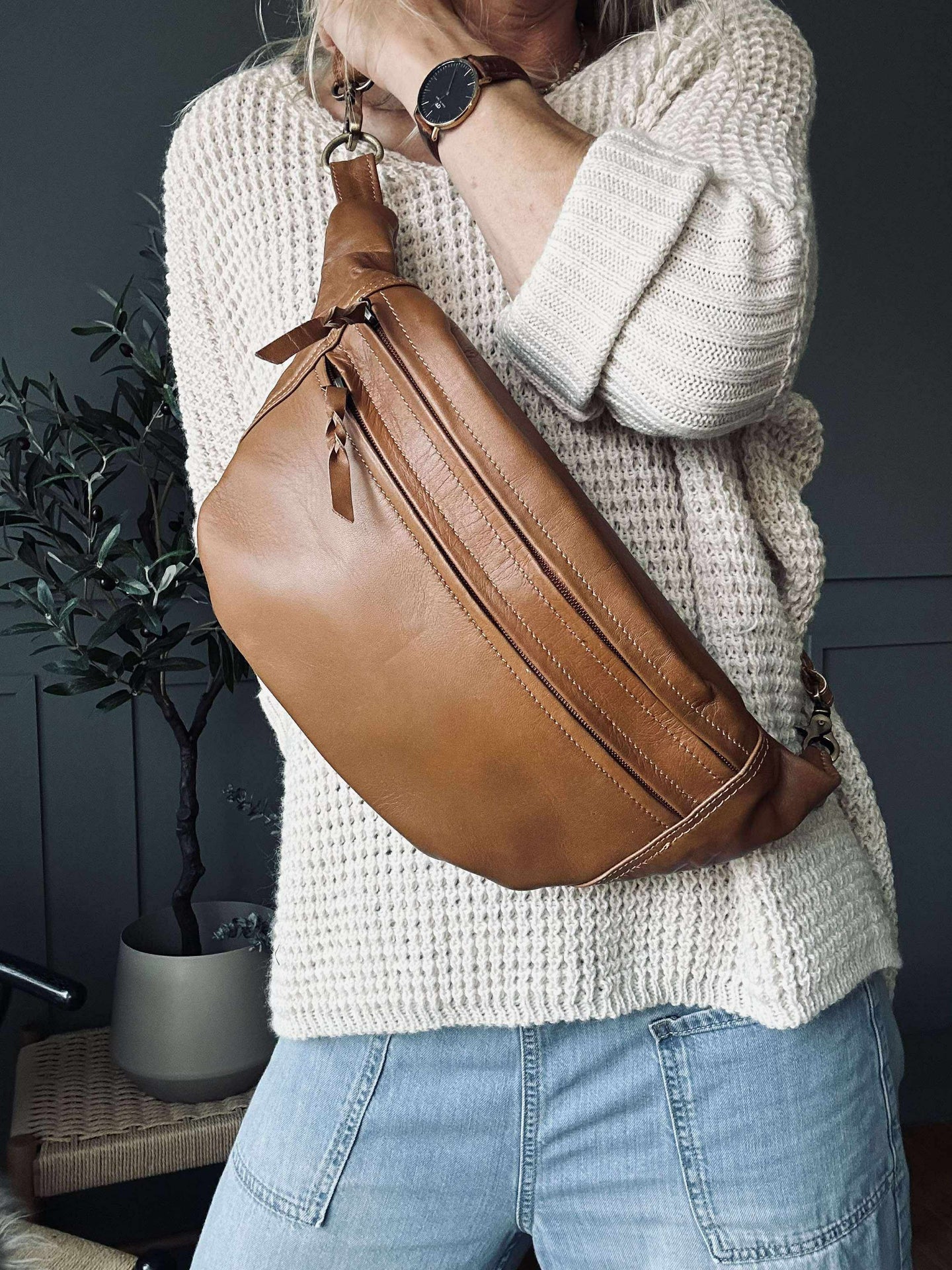 Bumbag Big Selma - Cognac