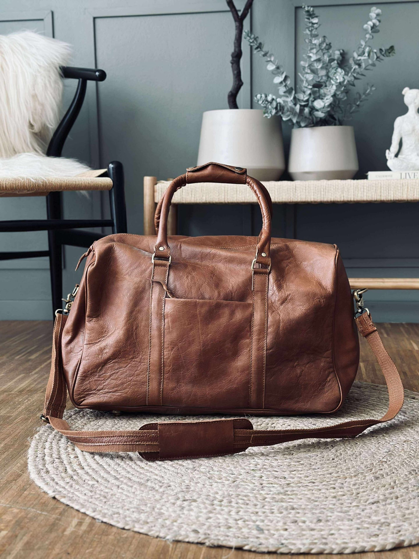 Wochenendtasche GINNY Cognac