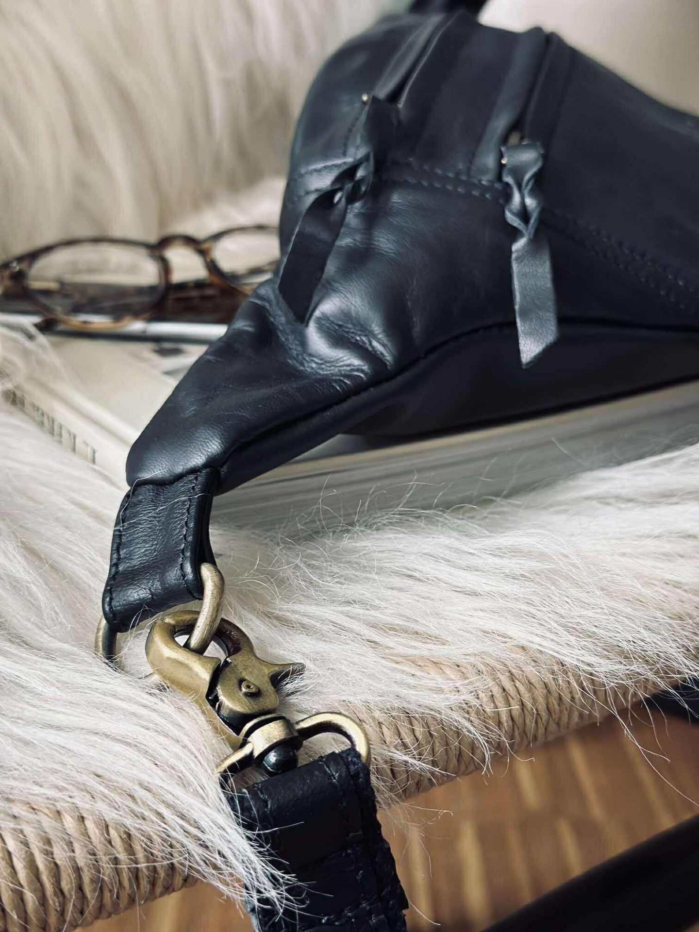 Bauchtasche Big Selma - Schwarz