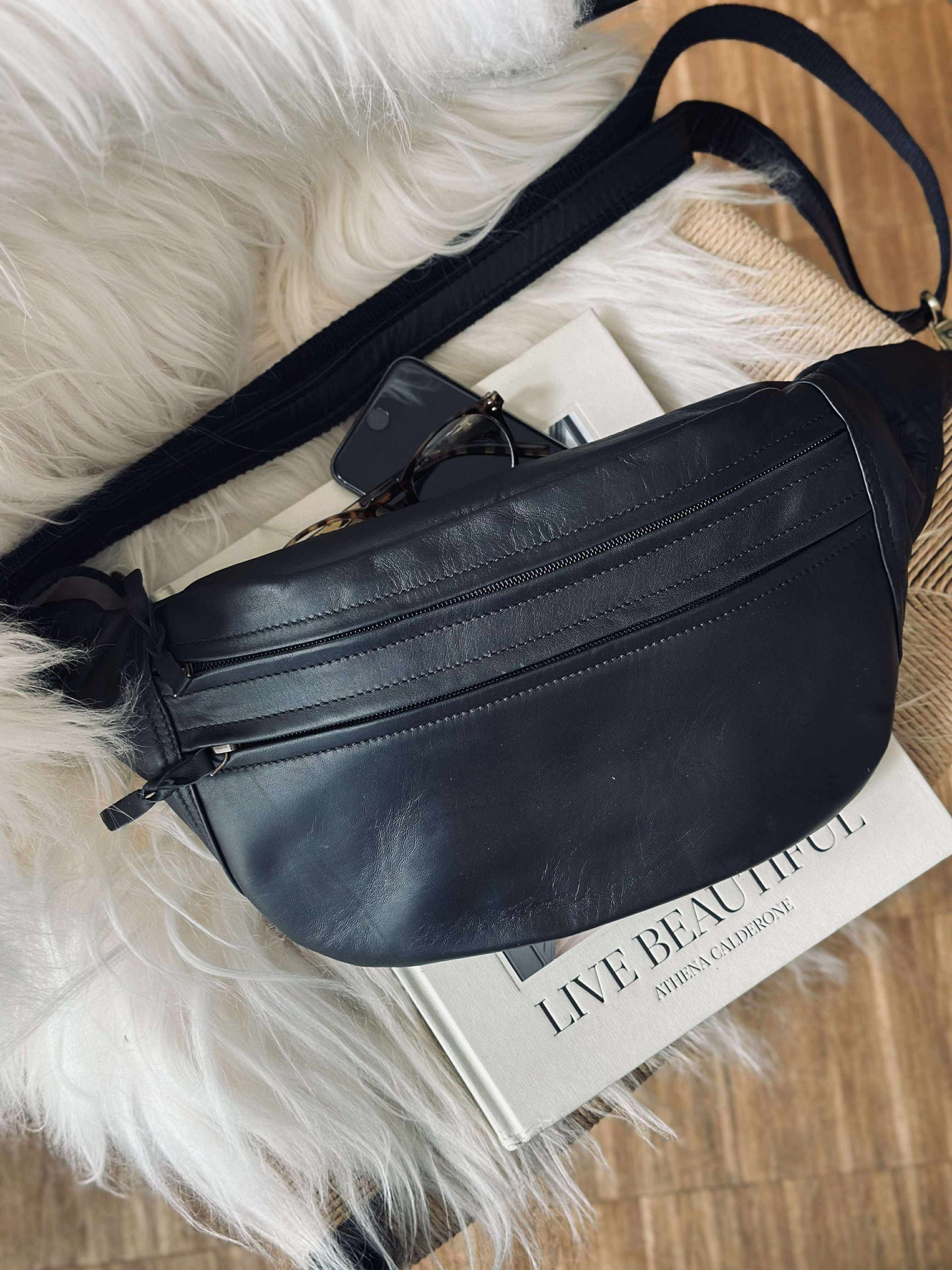 Bauchtasche Big Selma - Schwarz