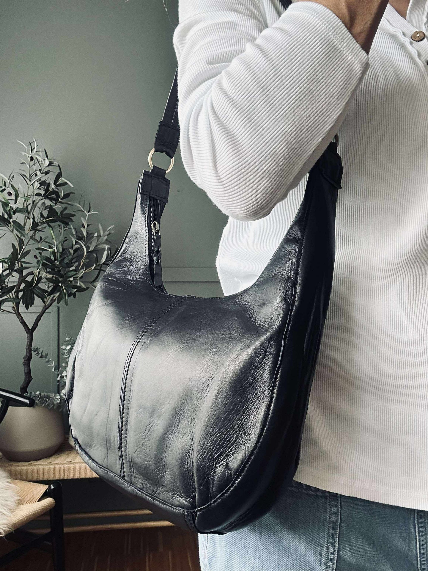 Schultertasche Alicia - Black