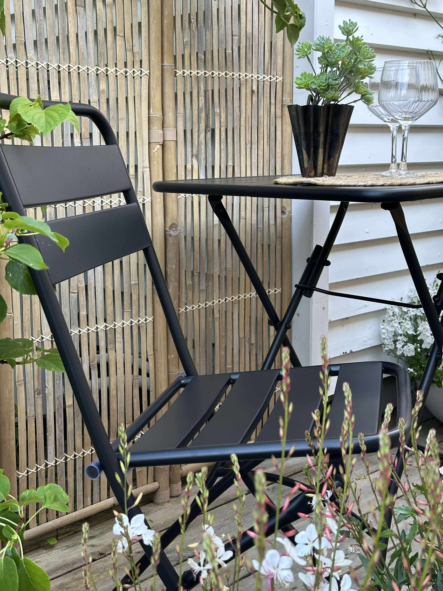 Café-Set - Black garden