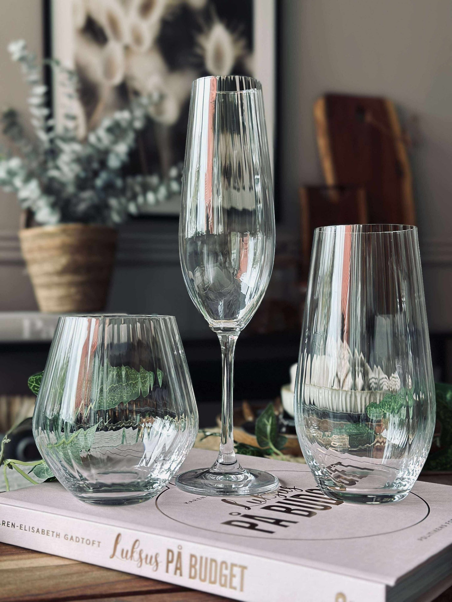 Wassergläser CRYSTAL - Set mit 4 Stk.