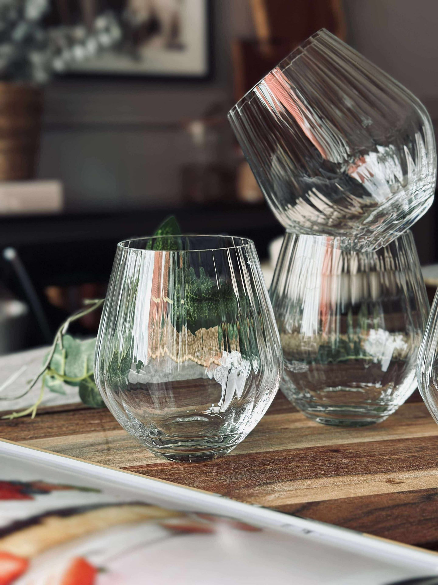 Wassergläser CRYSTAL - Set mit 4 Stk.