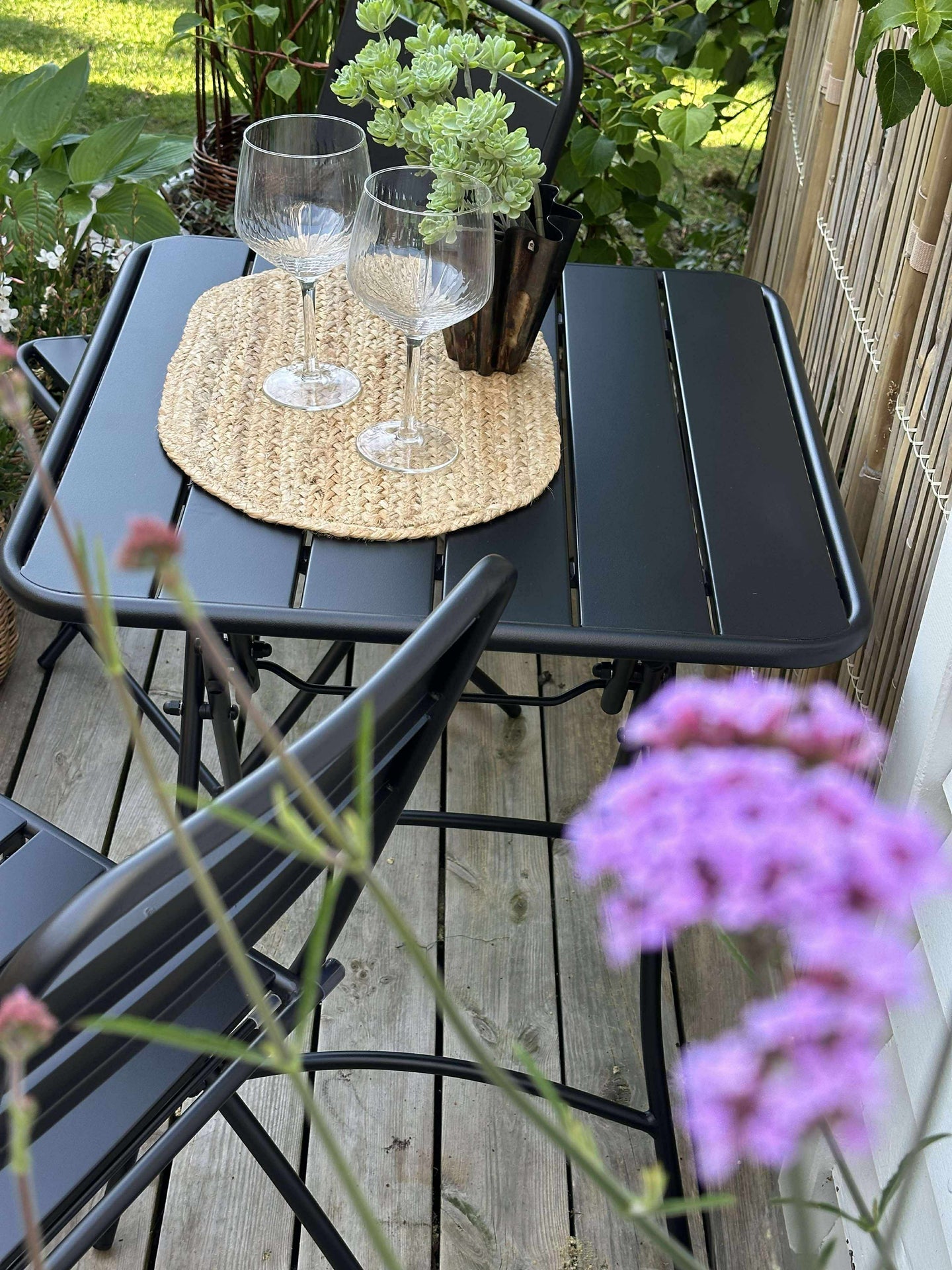 Café-Set - Black garden