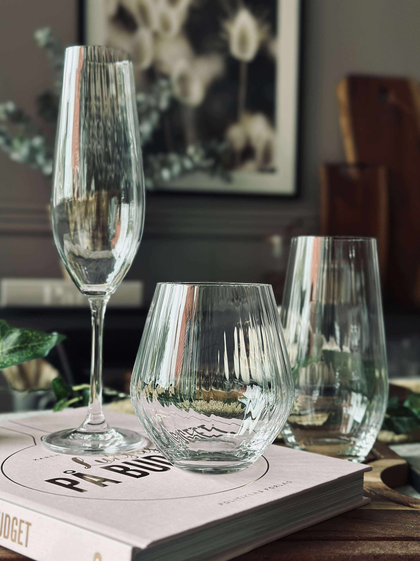 Wassergläser CRYSTAL - Set mit 4 Stk.