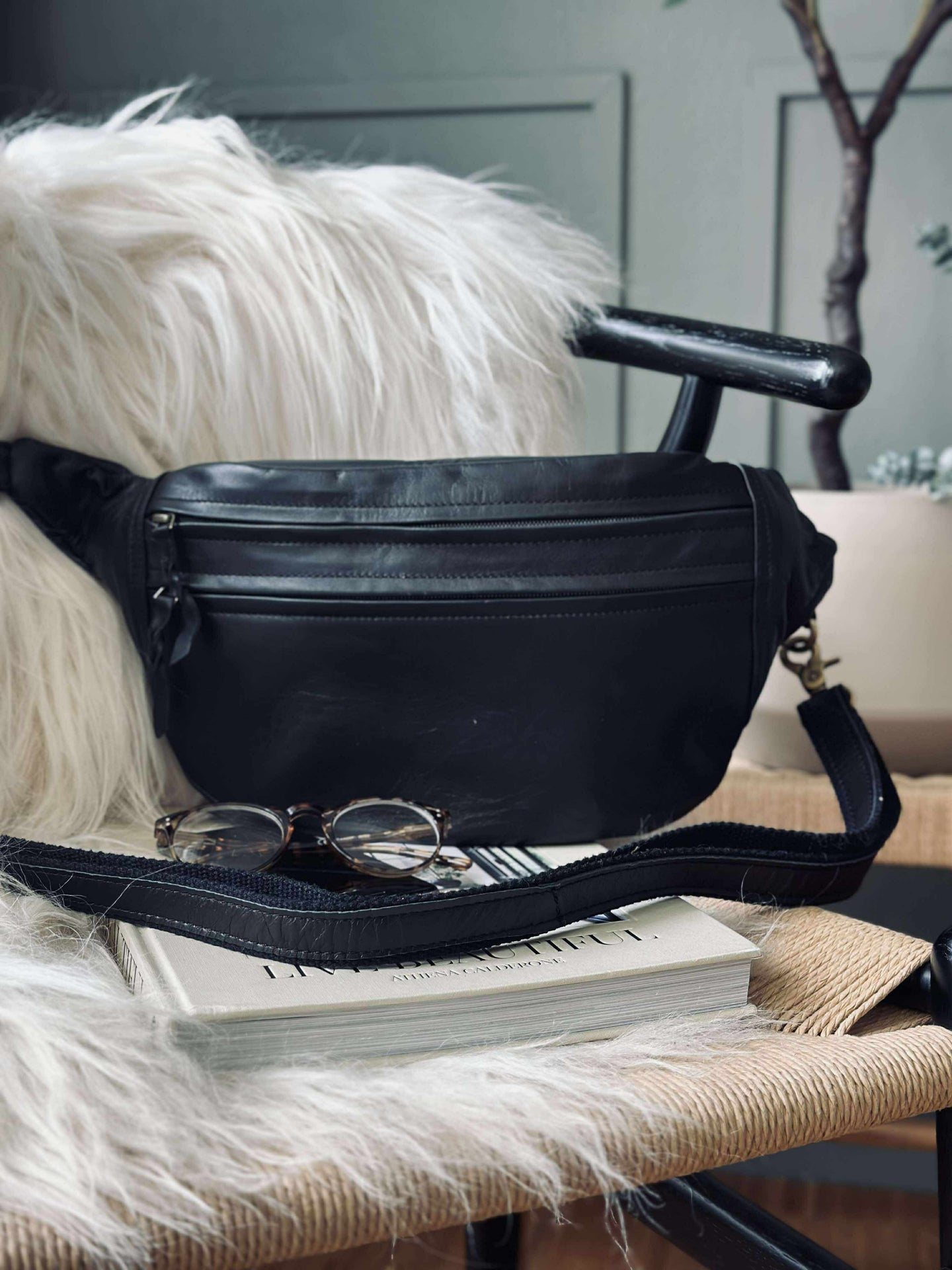 Bauchtasche Big Selma - Schwarz
