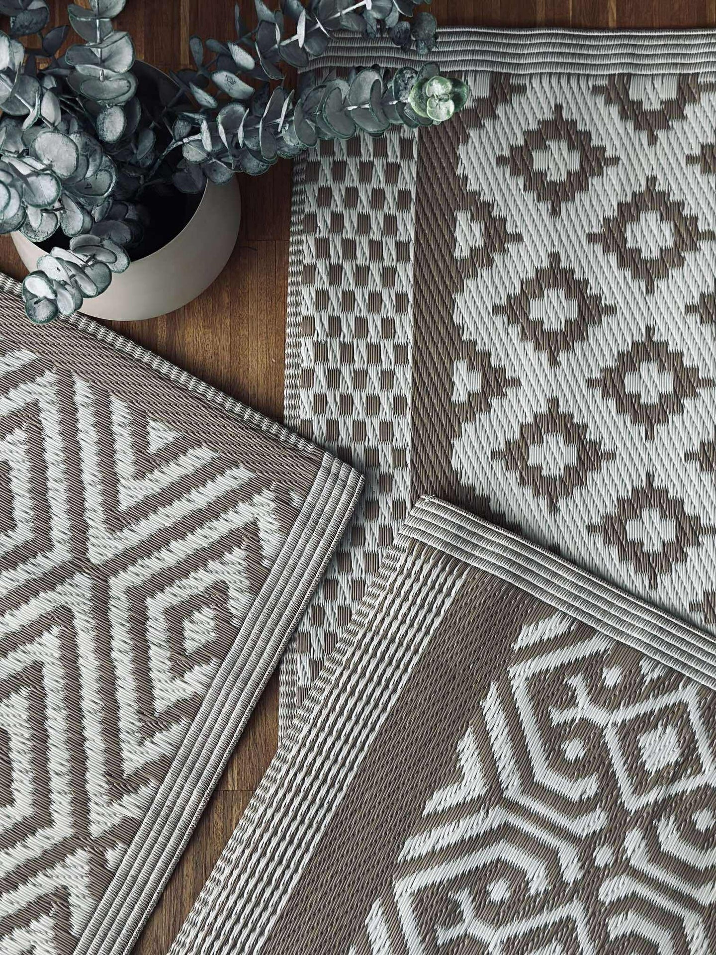 Outdoor-Teppich - Beige Mix