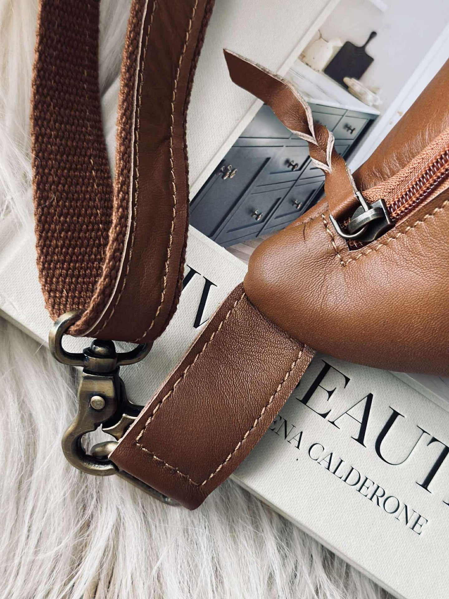 Bauchtasche Anna - Cognac