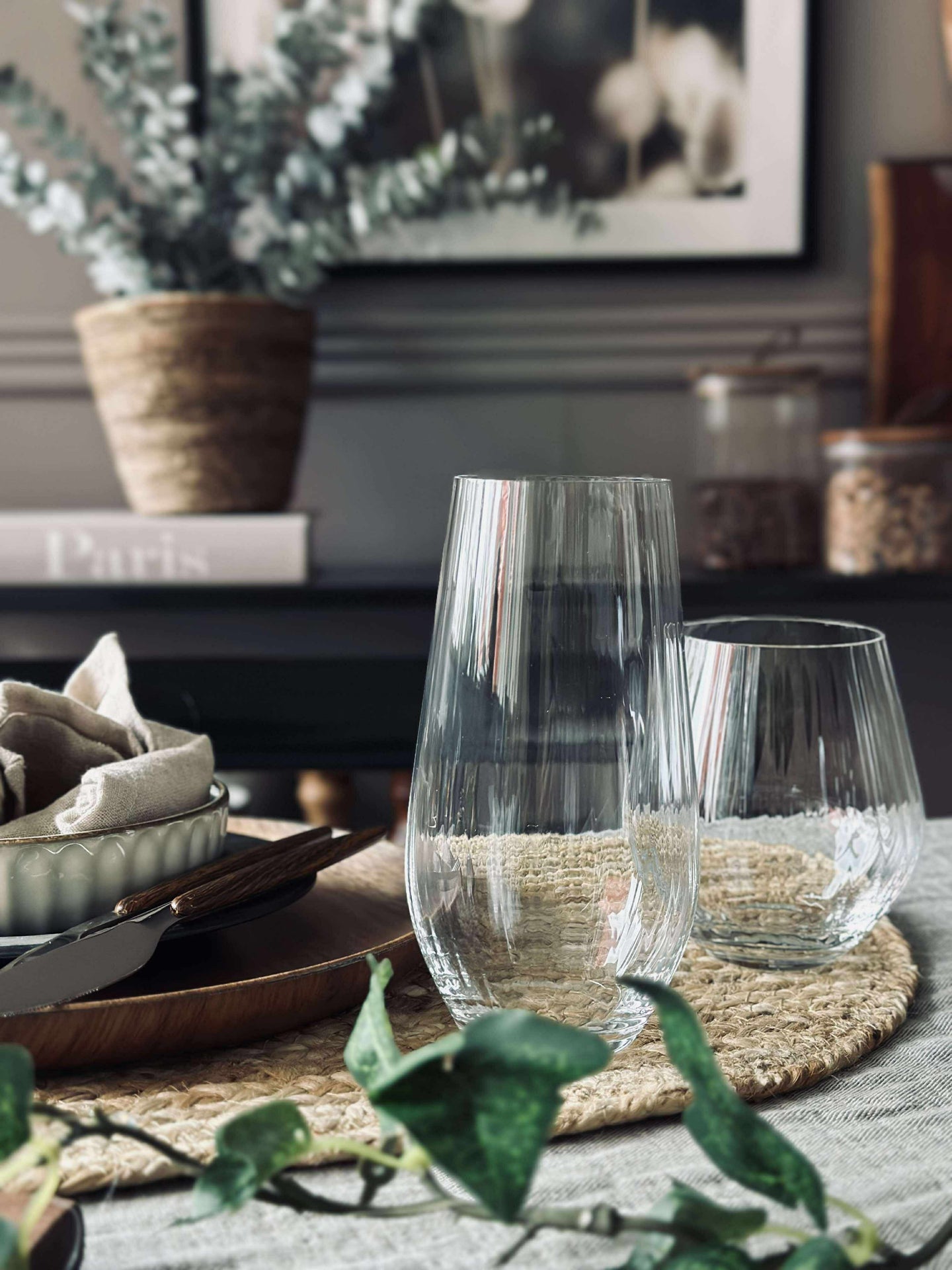 Wassergläser CRYSTAL - Set mit 4 Stk.