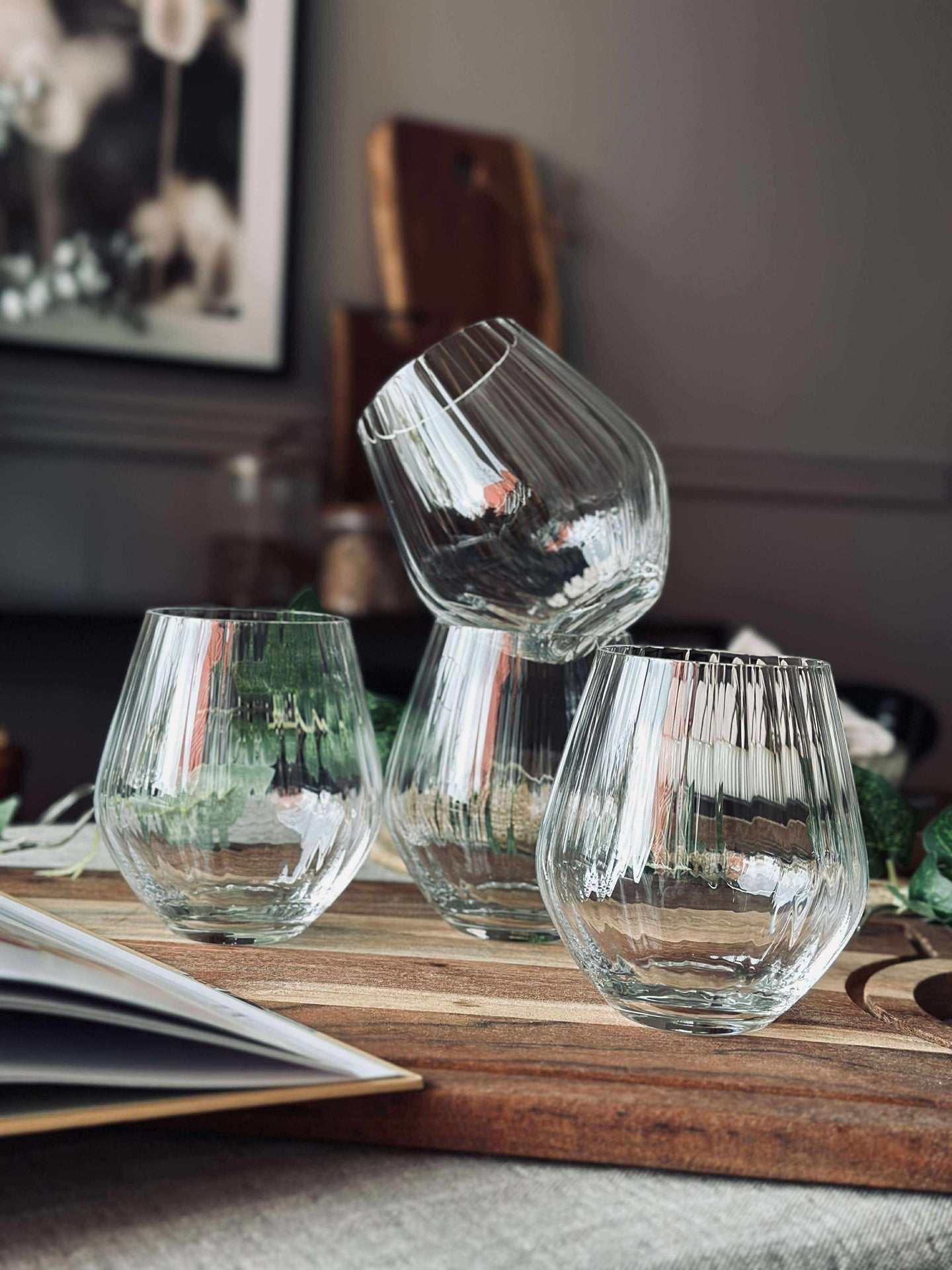 Wassergläser CRYSTAL - Set mit 4 Stk.