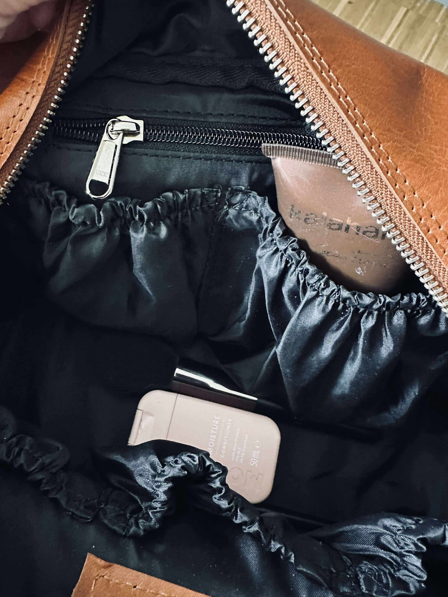 Kulturtasche - Cognac