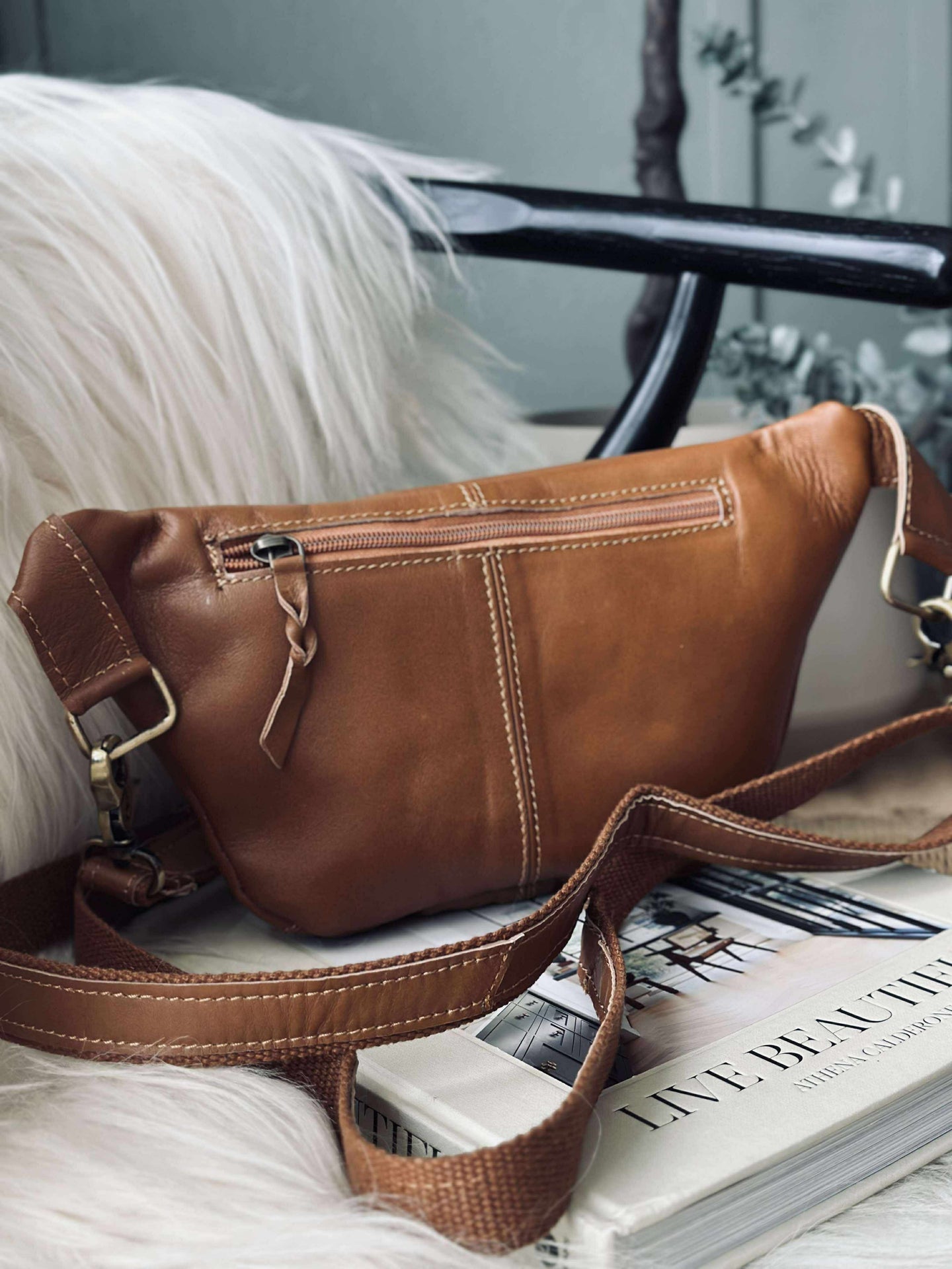 Bauchtasche Anna - Cognac