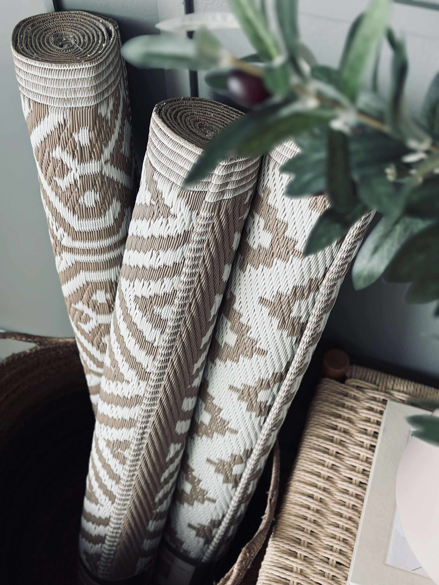 Outdoor-Teppich - Beige Mix