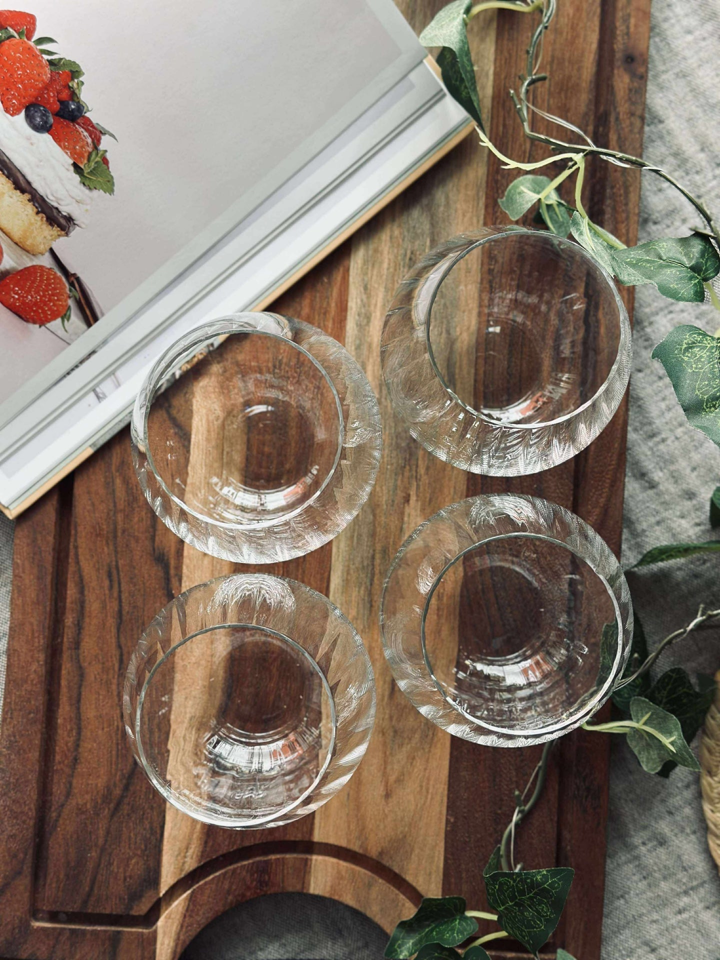 Wassergläser CRYSTAL - Set mit 4 Stk.