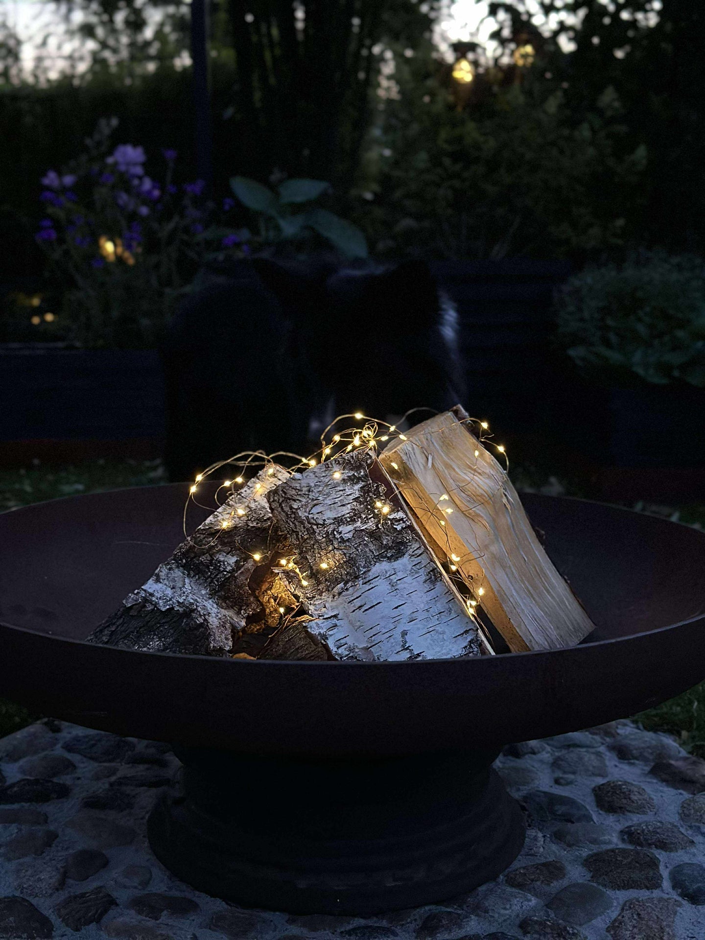 Lichterkette mit Solarzellen - 200 Lichter