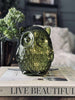 Eule mit LED-Licht und Timer - Large